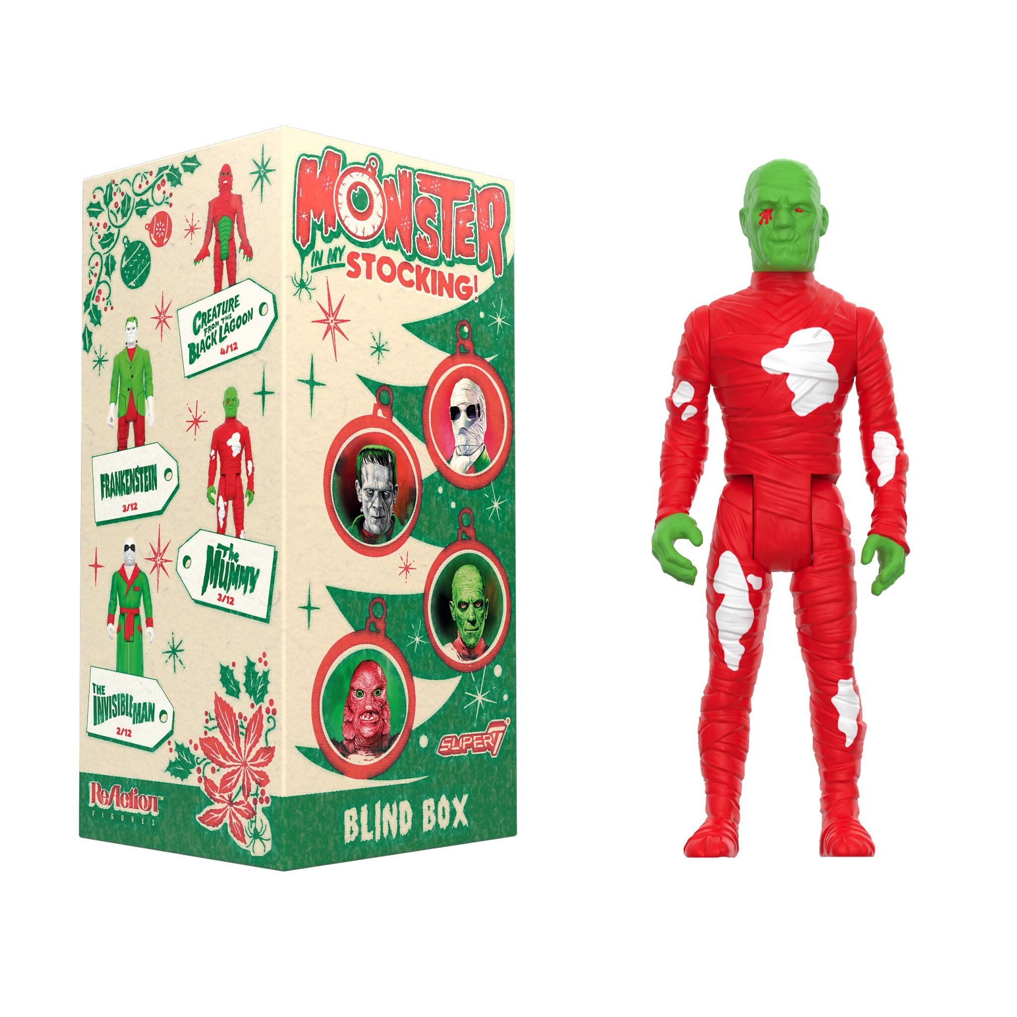 Universal Monsters Blind Box Wave 01 (Monster In My Stocking) - Blind Box Flat