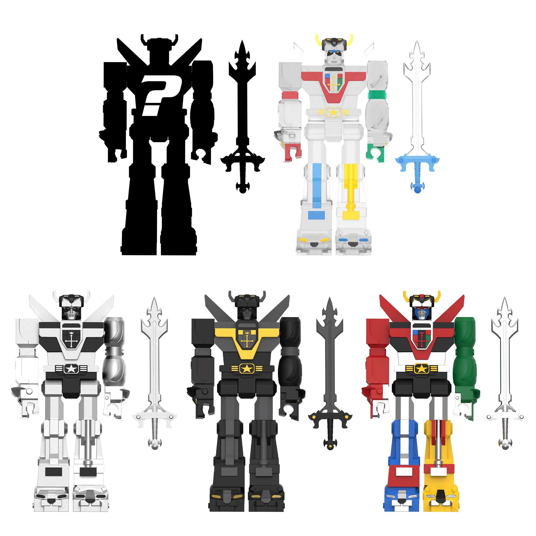 Voltron Blind Box Wave 01 - Blind Box Flat