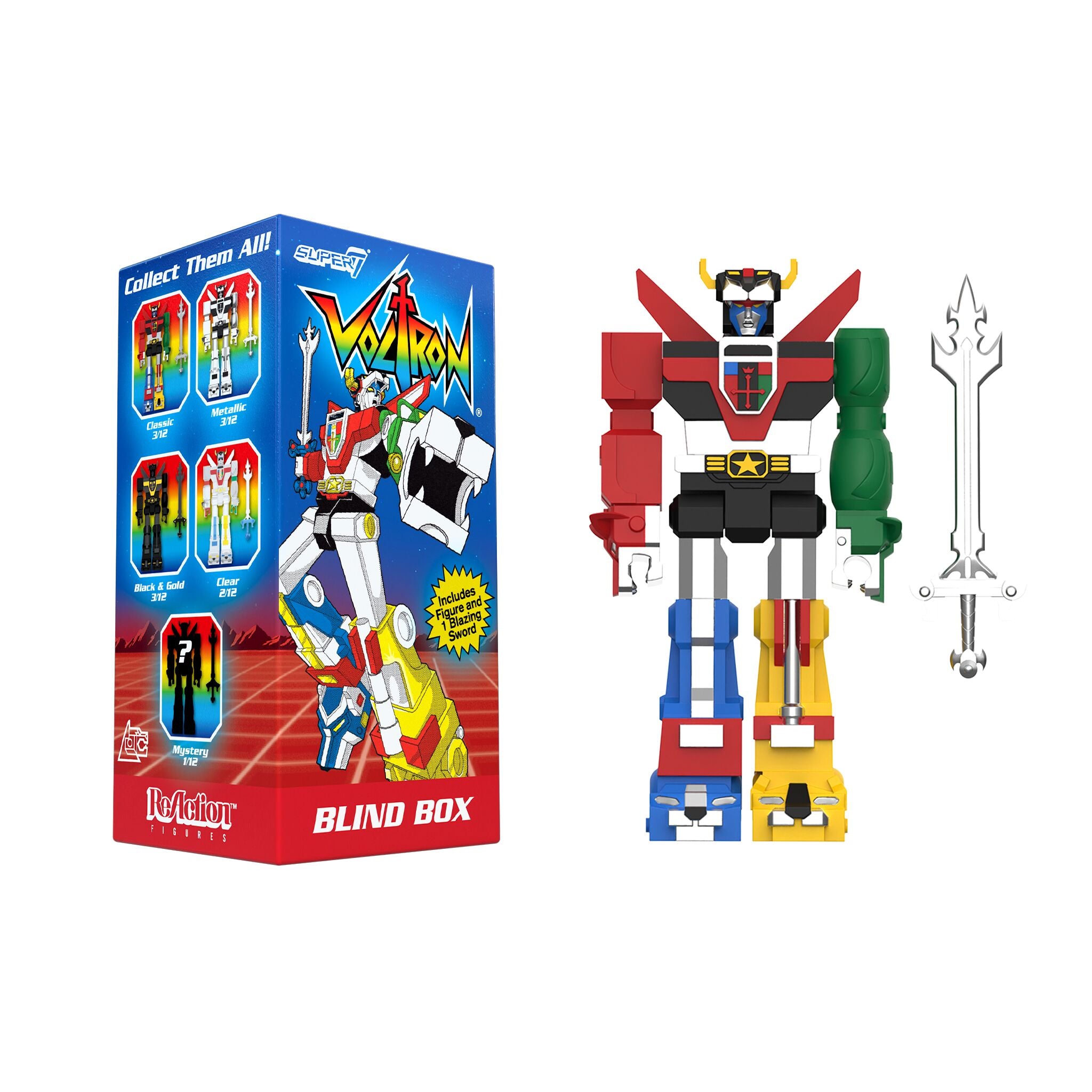 Voltron Blind Box Wave 01 - Blind Box Flat