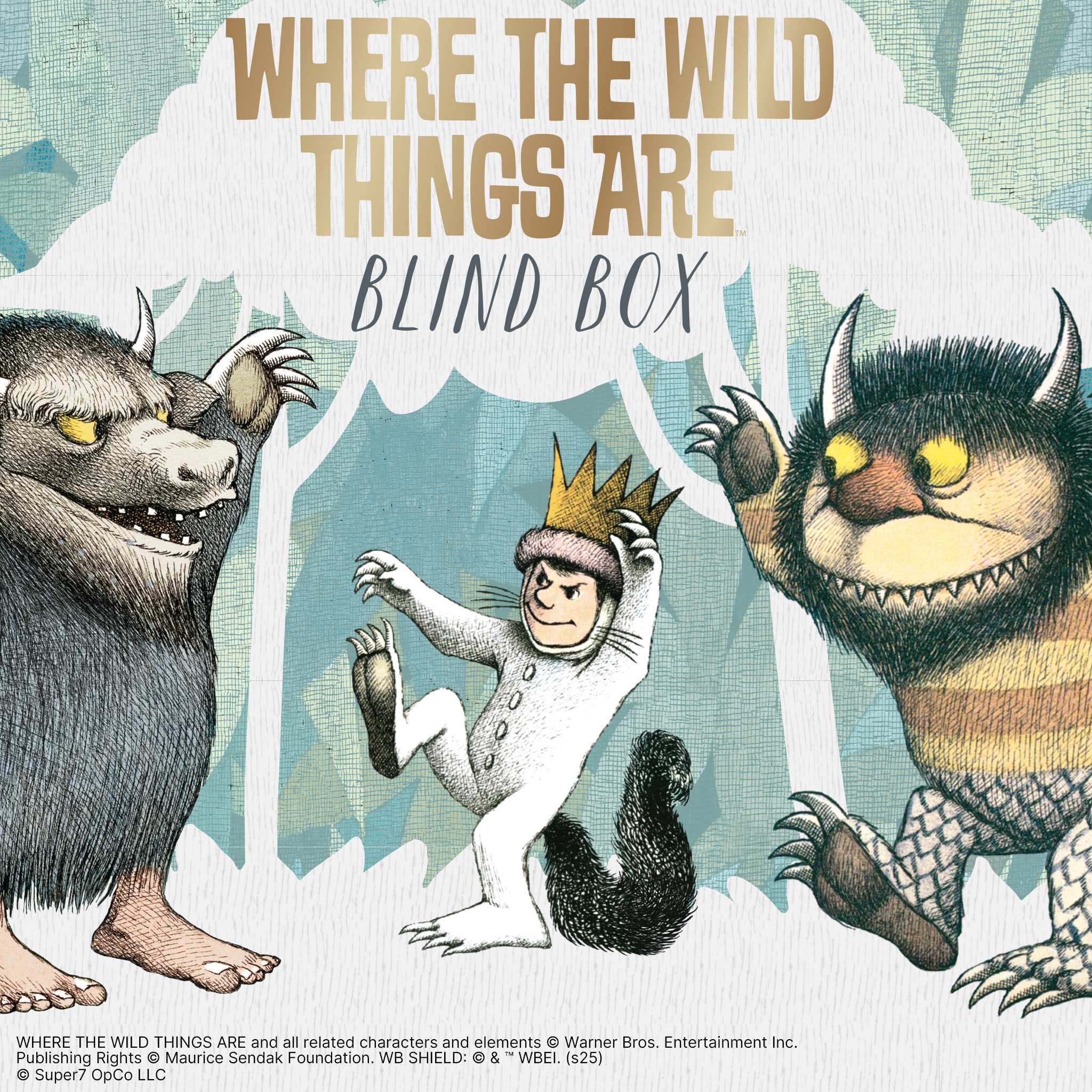 Where The Wild Things Are Blind Box Wave 01 - Blind Box Flat