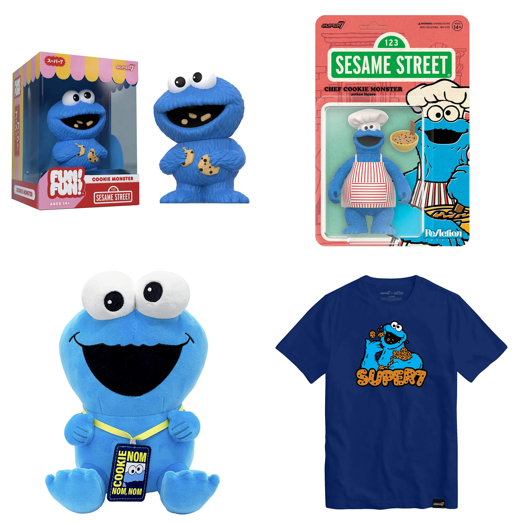 Sesame Street Cookie Monster Sweet Treat Gift Bundle