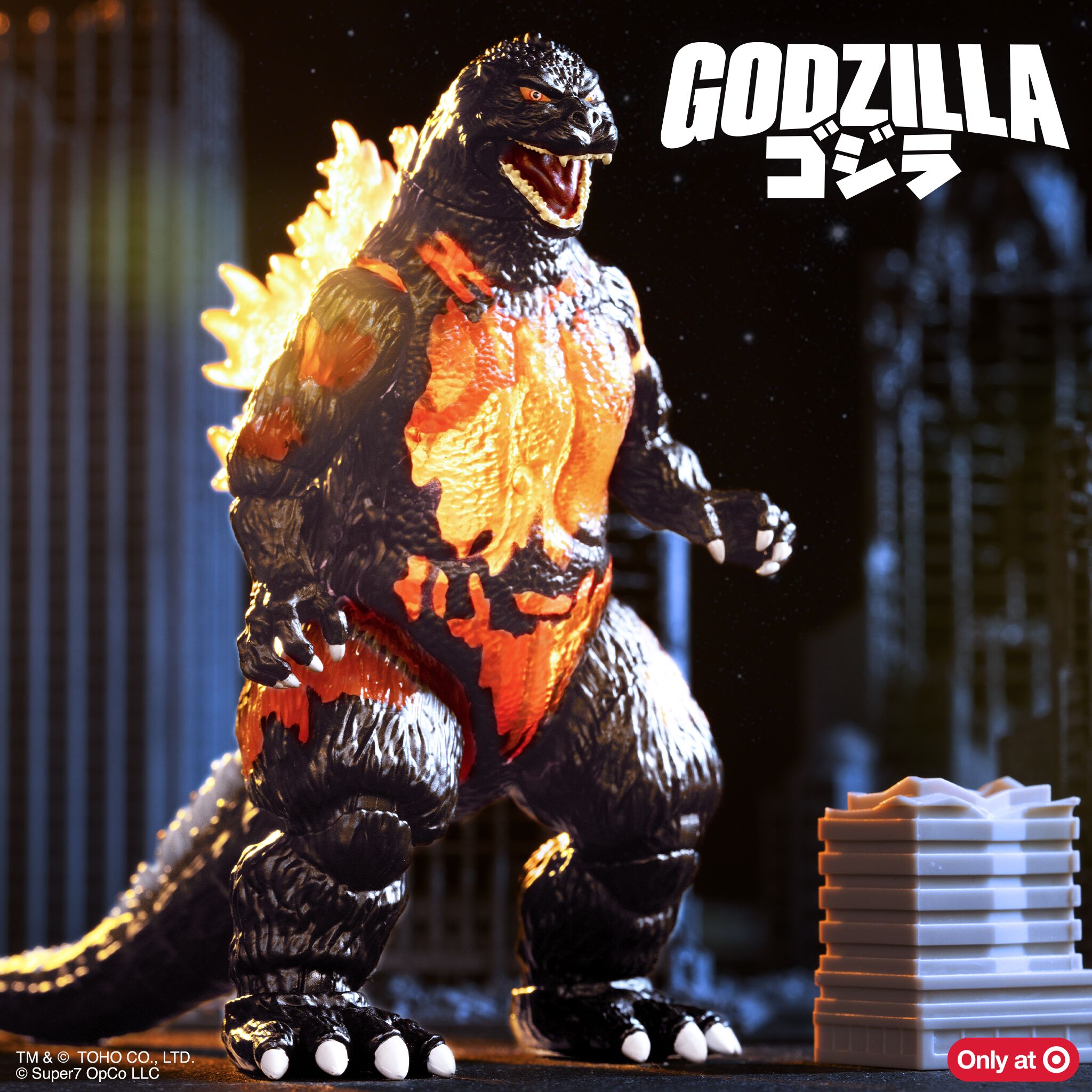 Toho Super Kaiju Wave 02 - Burning Godzilla (1995)