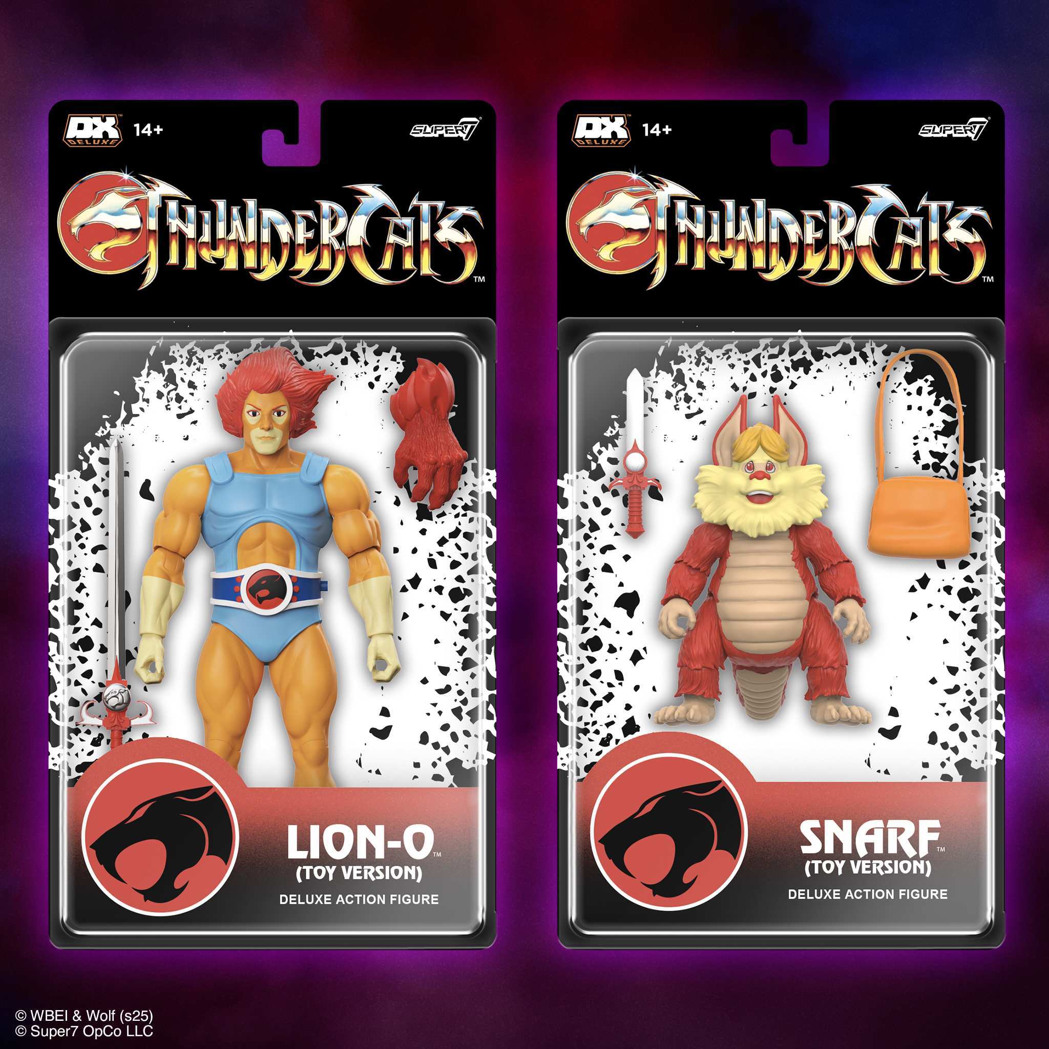 ThunderCats DELUXE Wave 3 - Lion-O & Snarf (Toy Recolor)