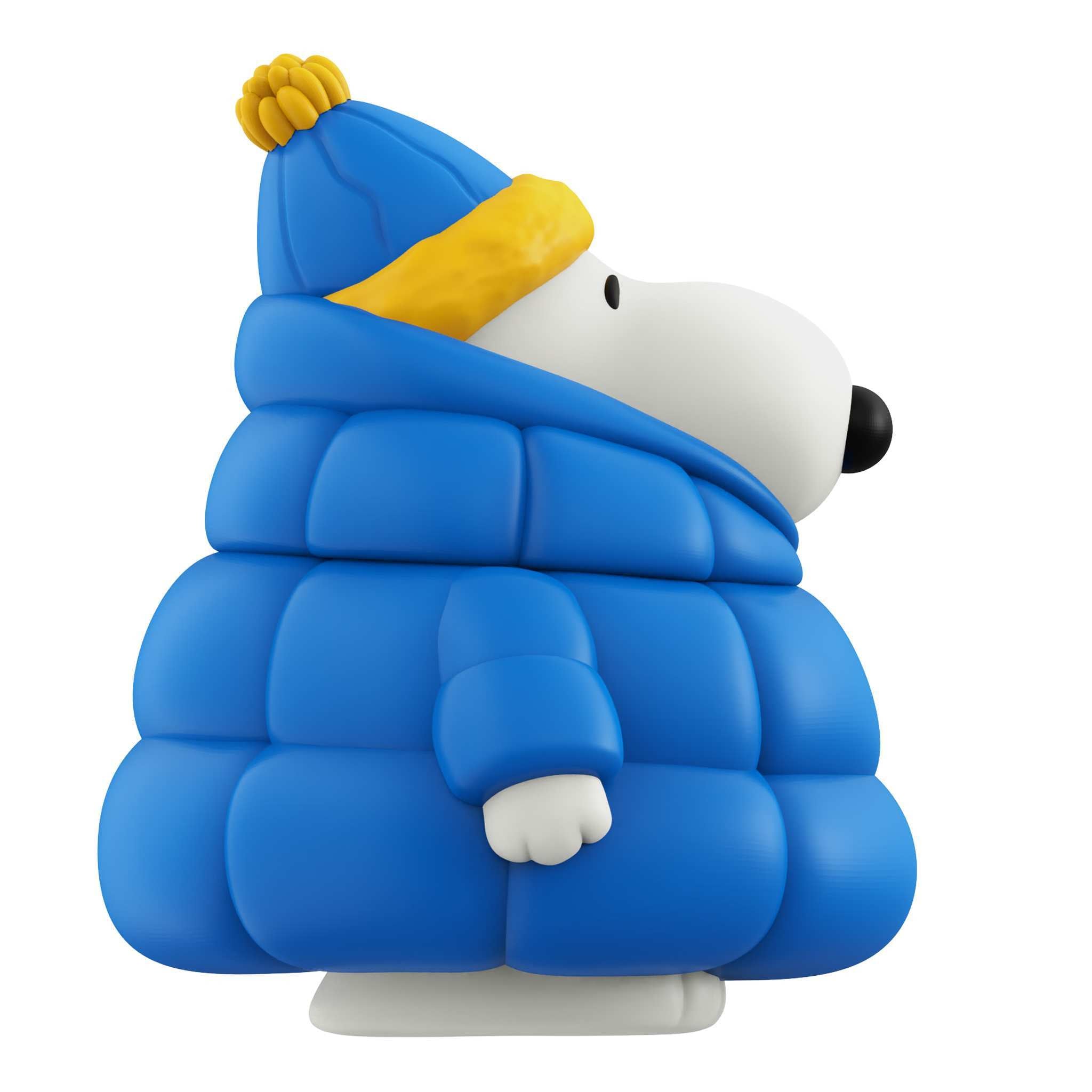 Peanuts FUN! FUN! Wave 03 (Holiday) - Snoopy (Blue Holiday Coat)