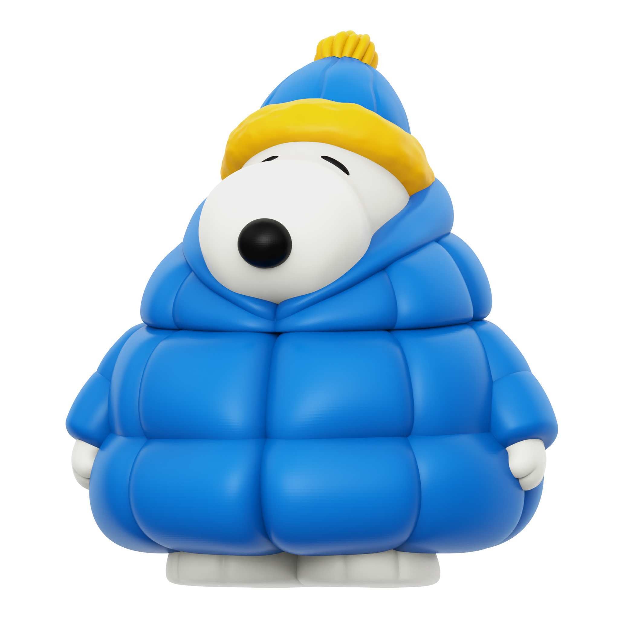 Peanuts FUN! FUN! Wave 03 (Holiday) - Snoopy (Blue Holiday Coat)