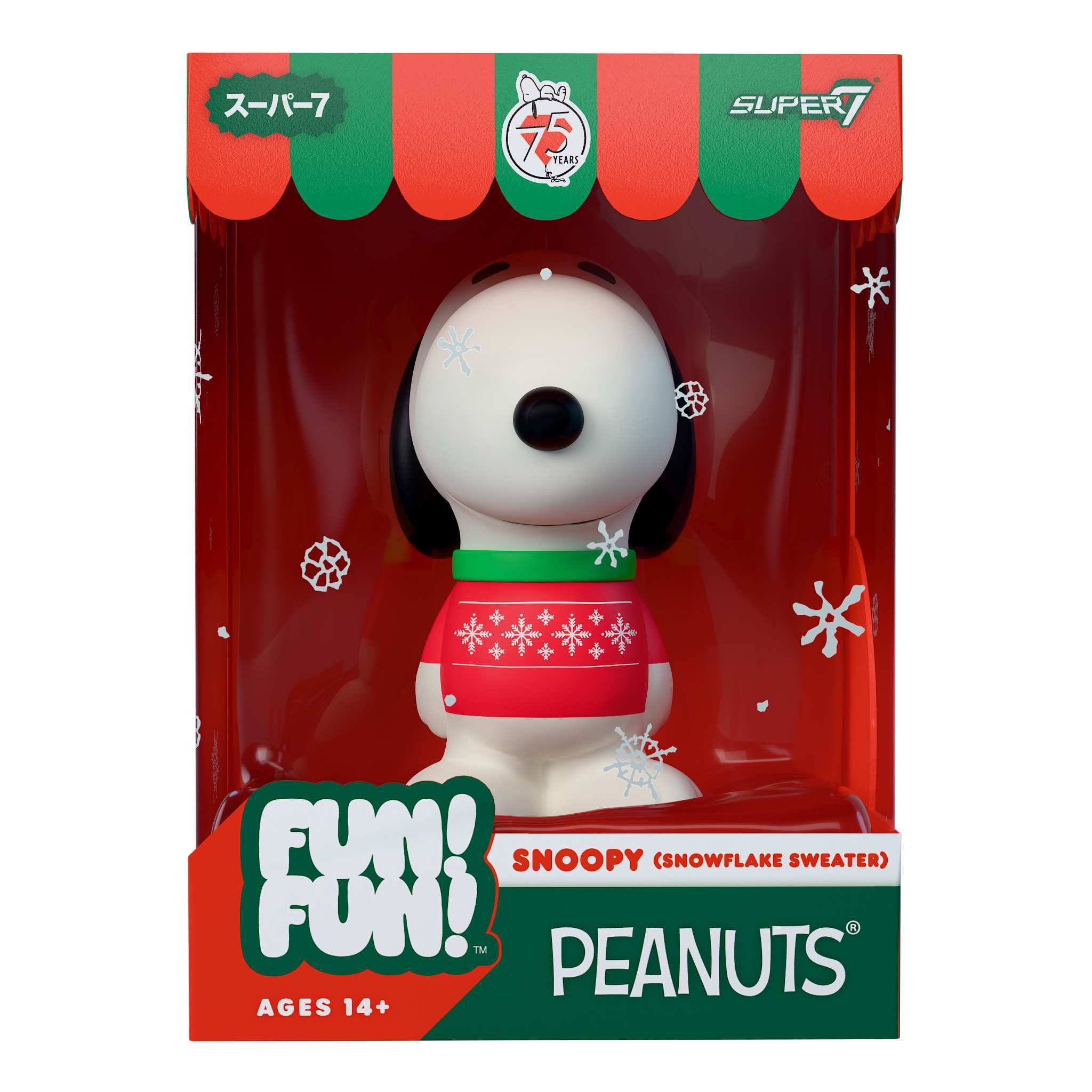 Peanuts FUN! FUN! Wave 03 (Holiday) - Snoopy (Snowflake Sweater)