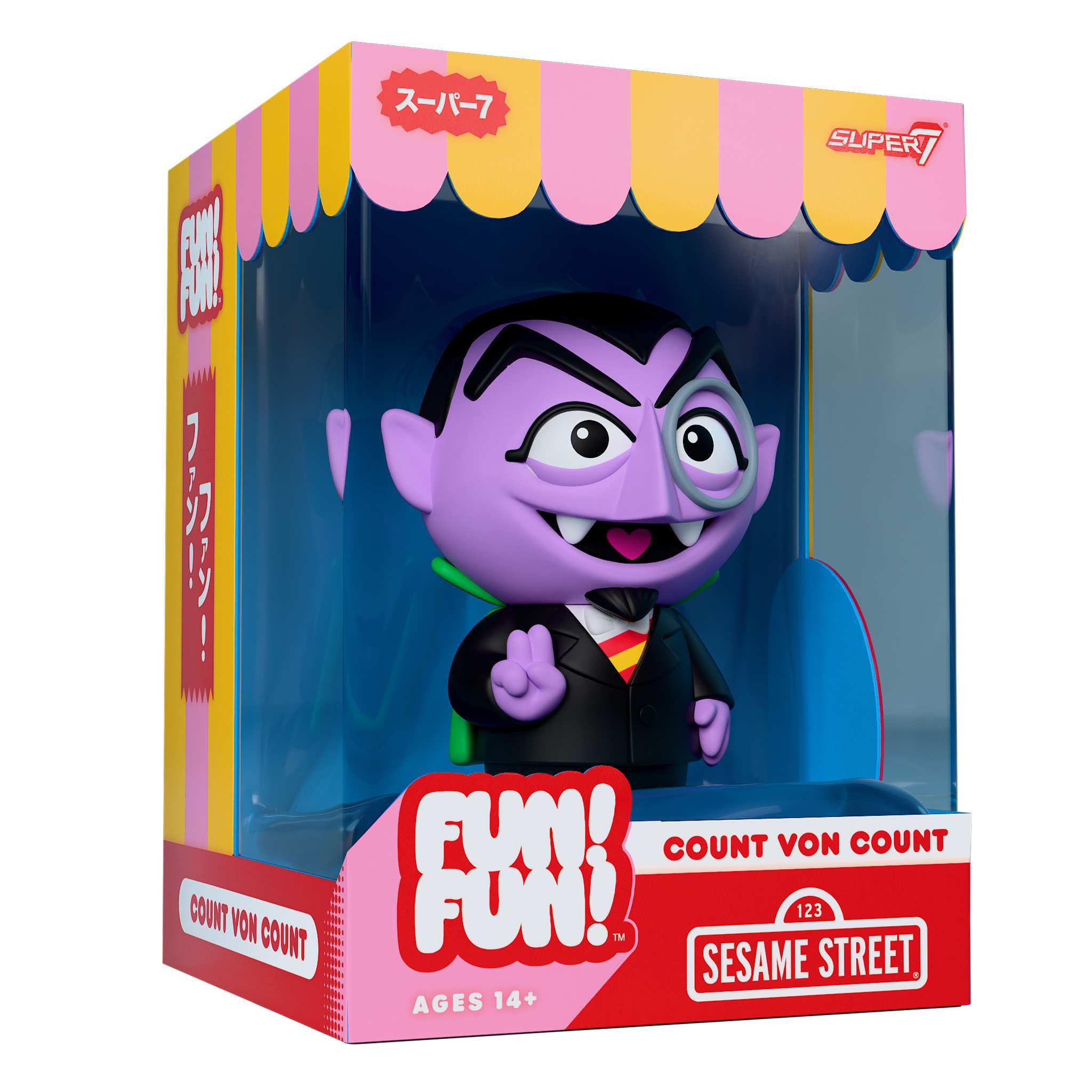 Sesame Street FUN! FUN! Wave 01 - Count Von Count