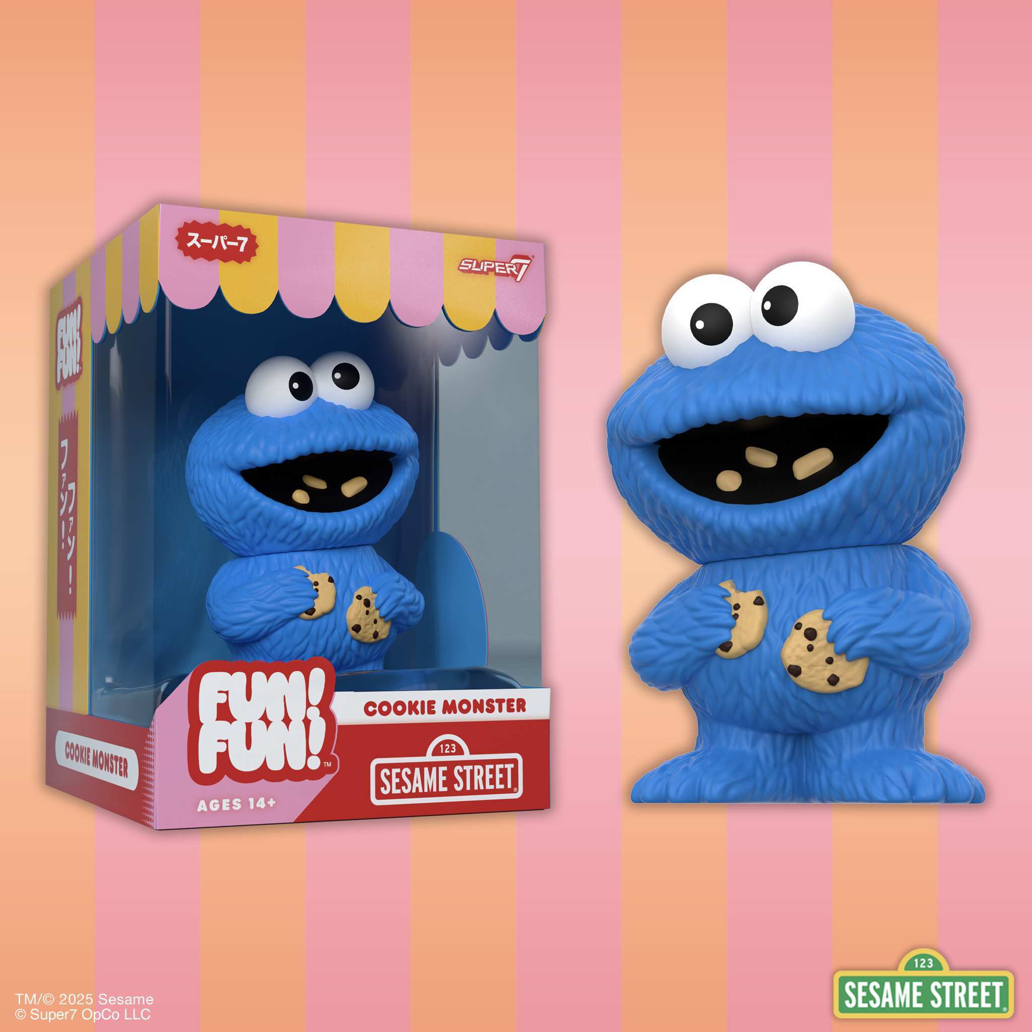 Sesame Street FUN! FUN! Wave 02 - Cookie Monster