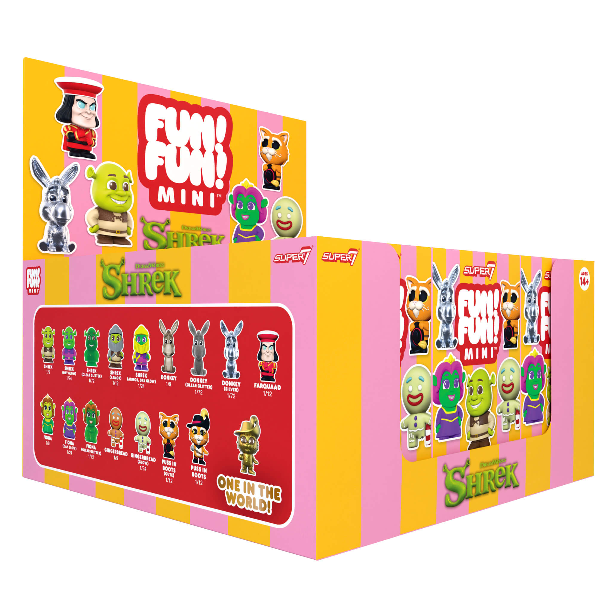 Shrek FUN! FUN! MINI Wave 01 - Blind Box Flat