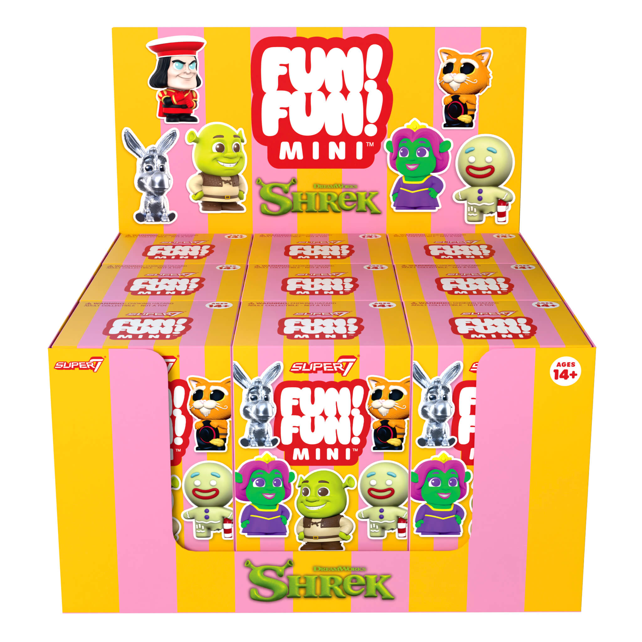 Shrek FUN! FUN! MINI Wave 01 - Blind Box Flat