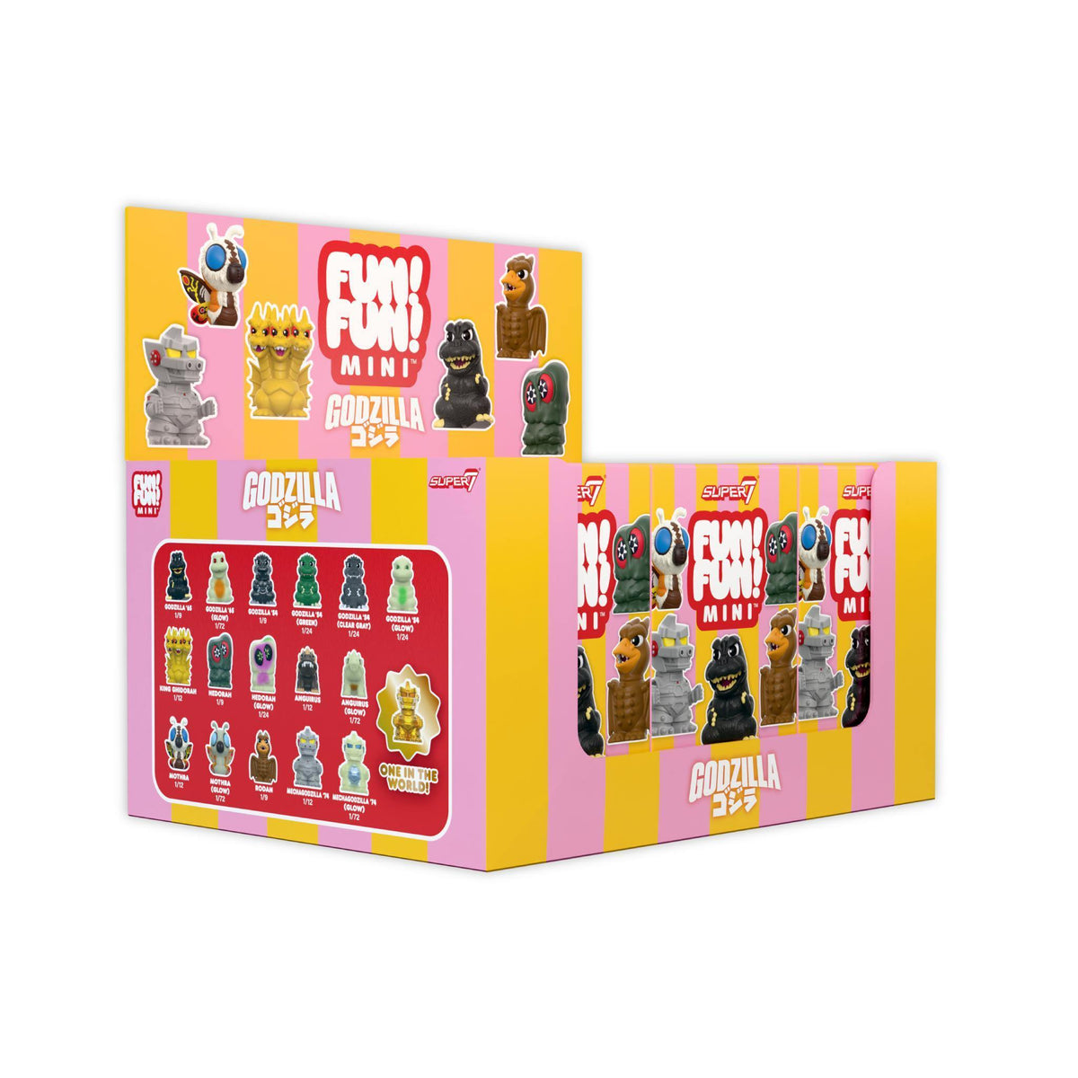 Toho FUN! FUN! MINI Wave 01 - Blind Box Flat