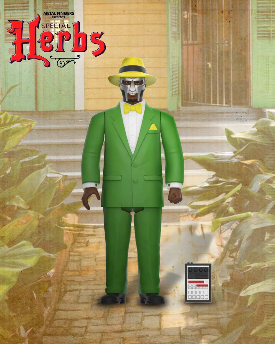 MF DOOM ReAction Figures Wave 04 - Special Herbs