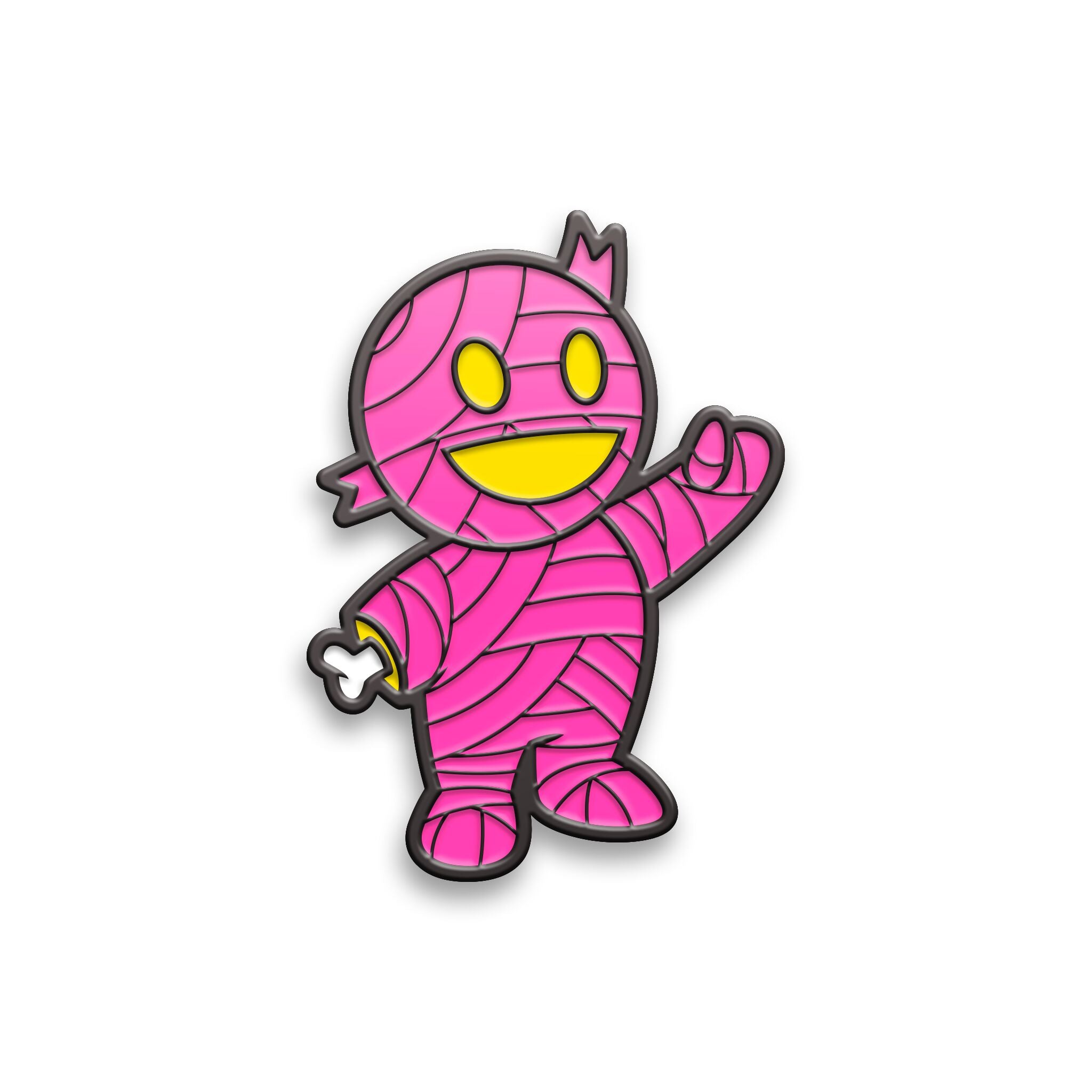 Mummy Boy Pink Pin