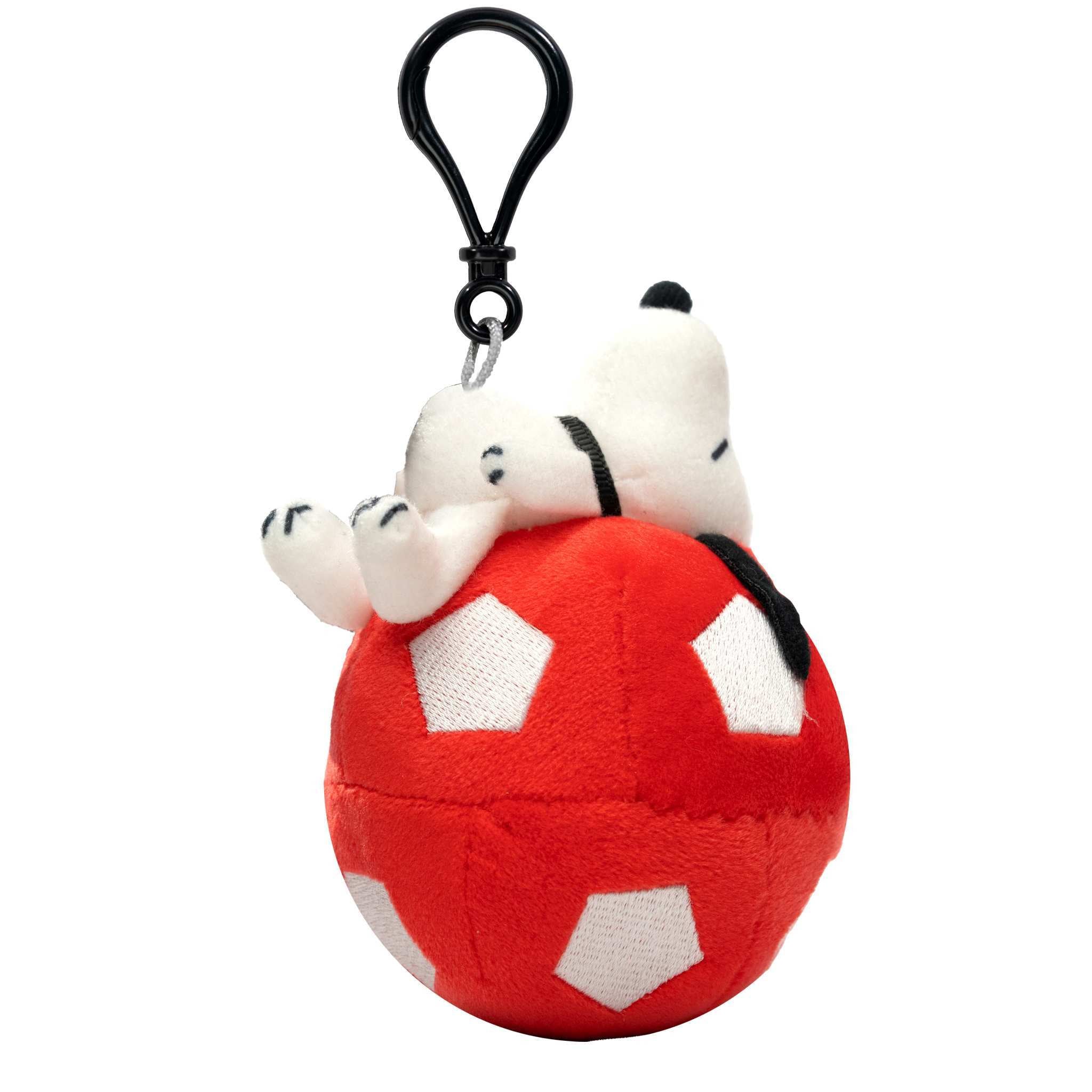 Peanuts Super Duper Plush Keychain Blind Bags Wave 01B (Target Snoopy Sports) - Blind Bag Flat