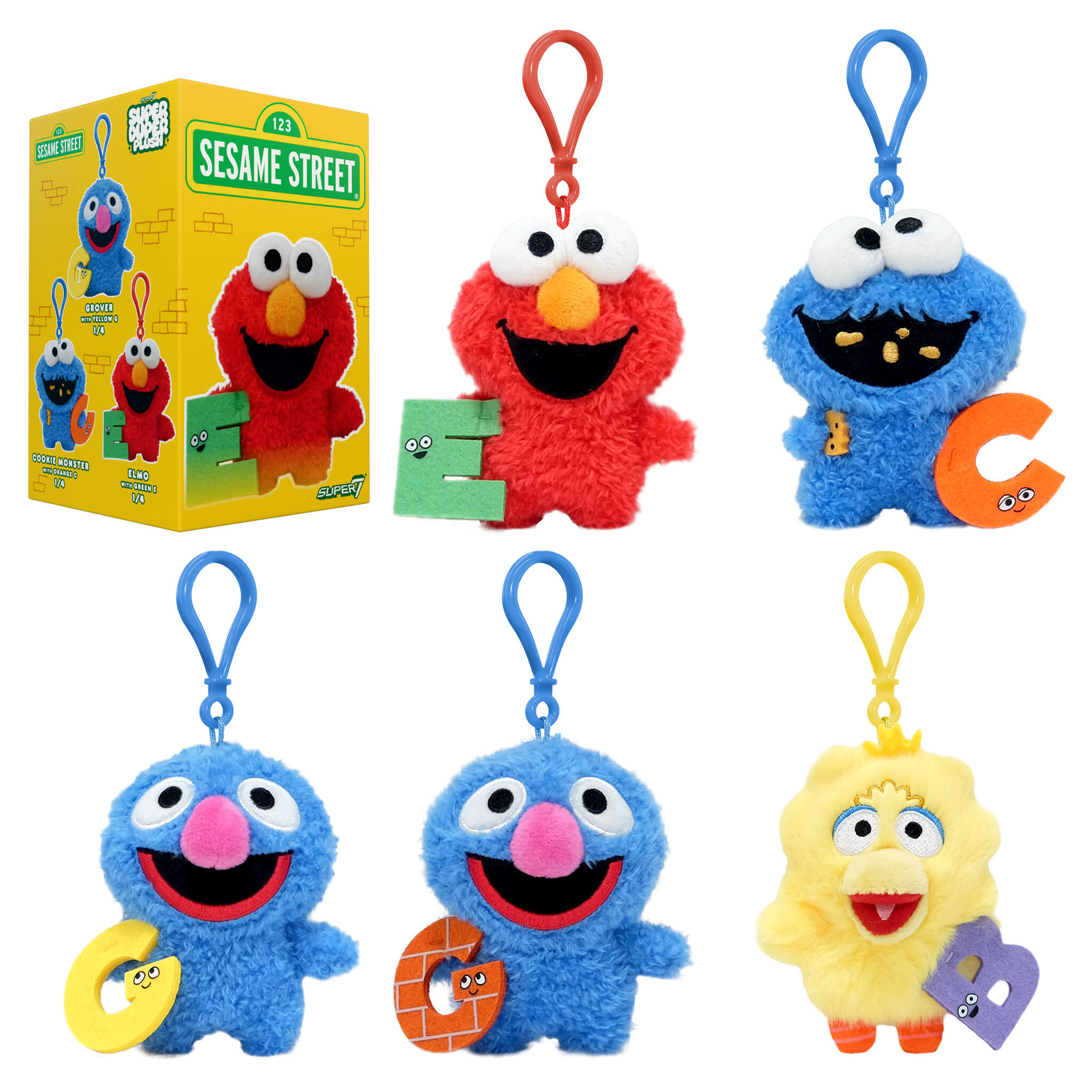 Sesame Street Super Duper Plush Blind Box Wave 01 - Individual Blind B