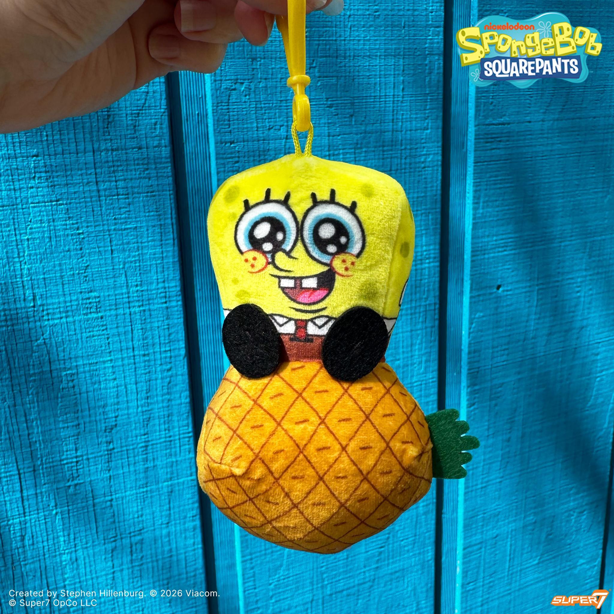 SpongeBob SquarePants Super Duper Plush Flat keychain