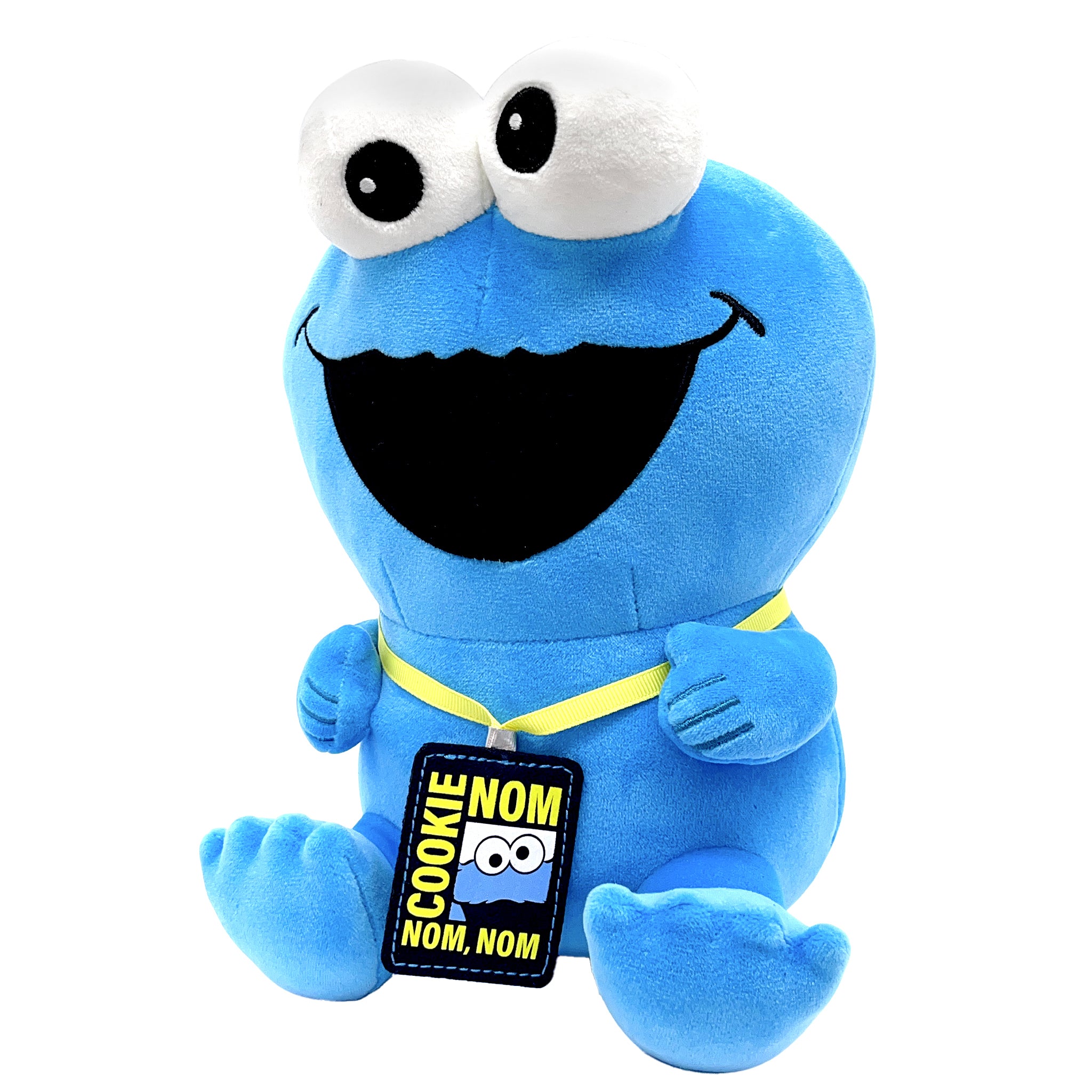 Sesame Street Super Duper Plush - Cookie Monster (with Badge)
