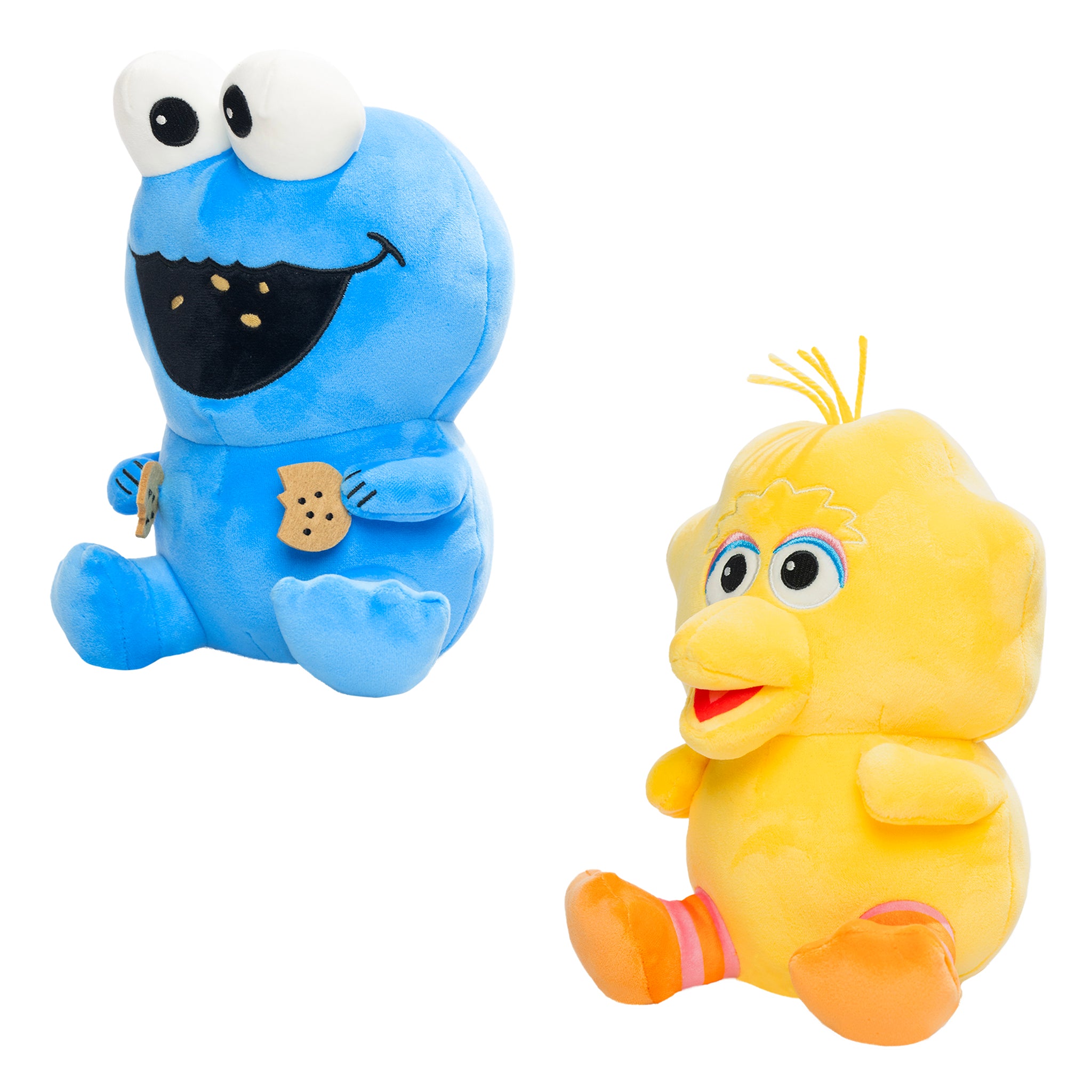 Sesame Street Super Duper Plush Wave 01 - Big Bird & Cookie Monster