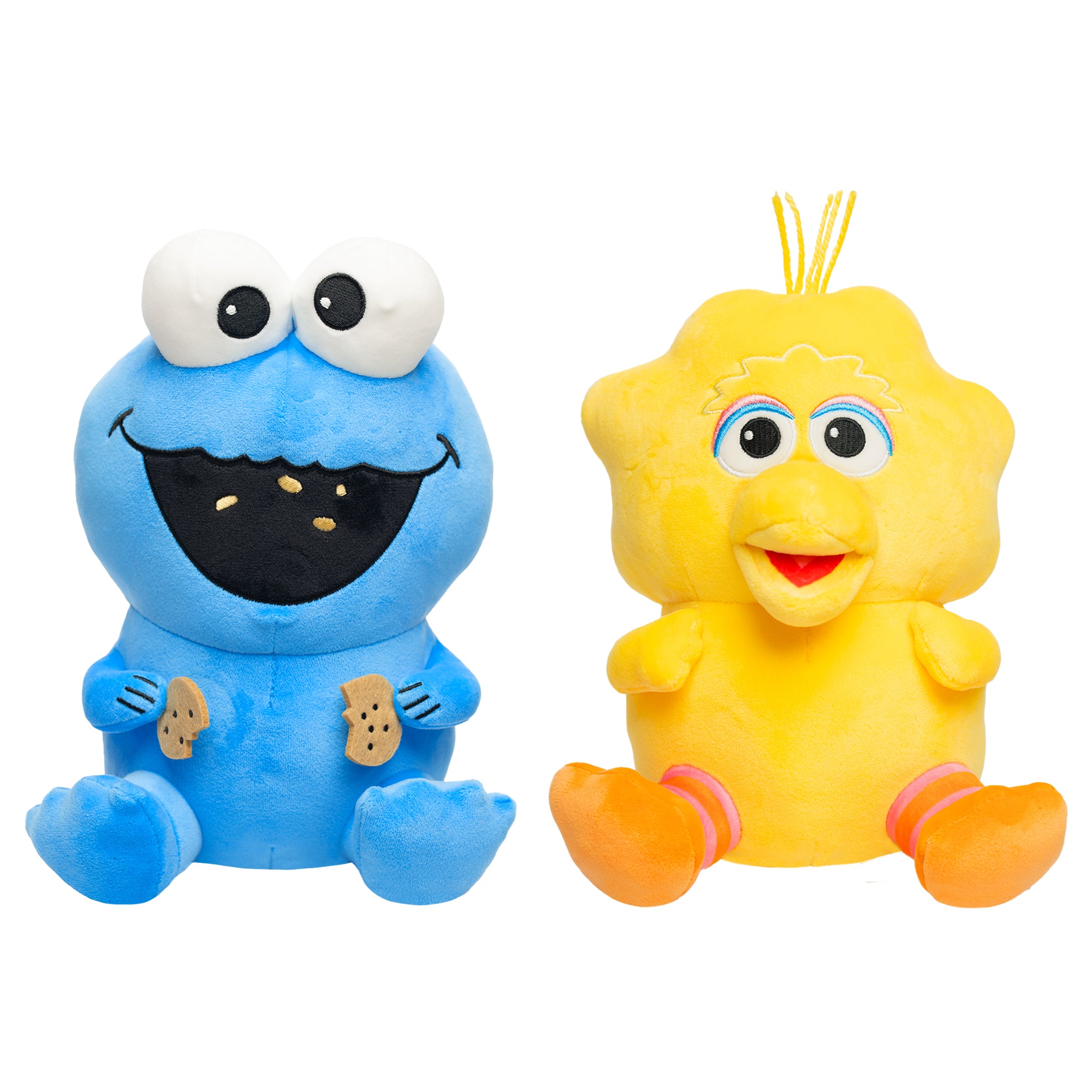 Sesame Street Super Duper Plush Wave 01 - Big Bird & Cookie Monster
