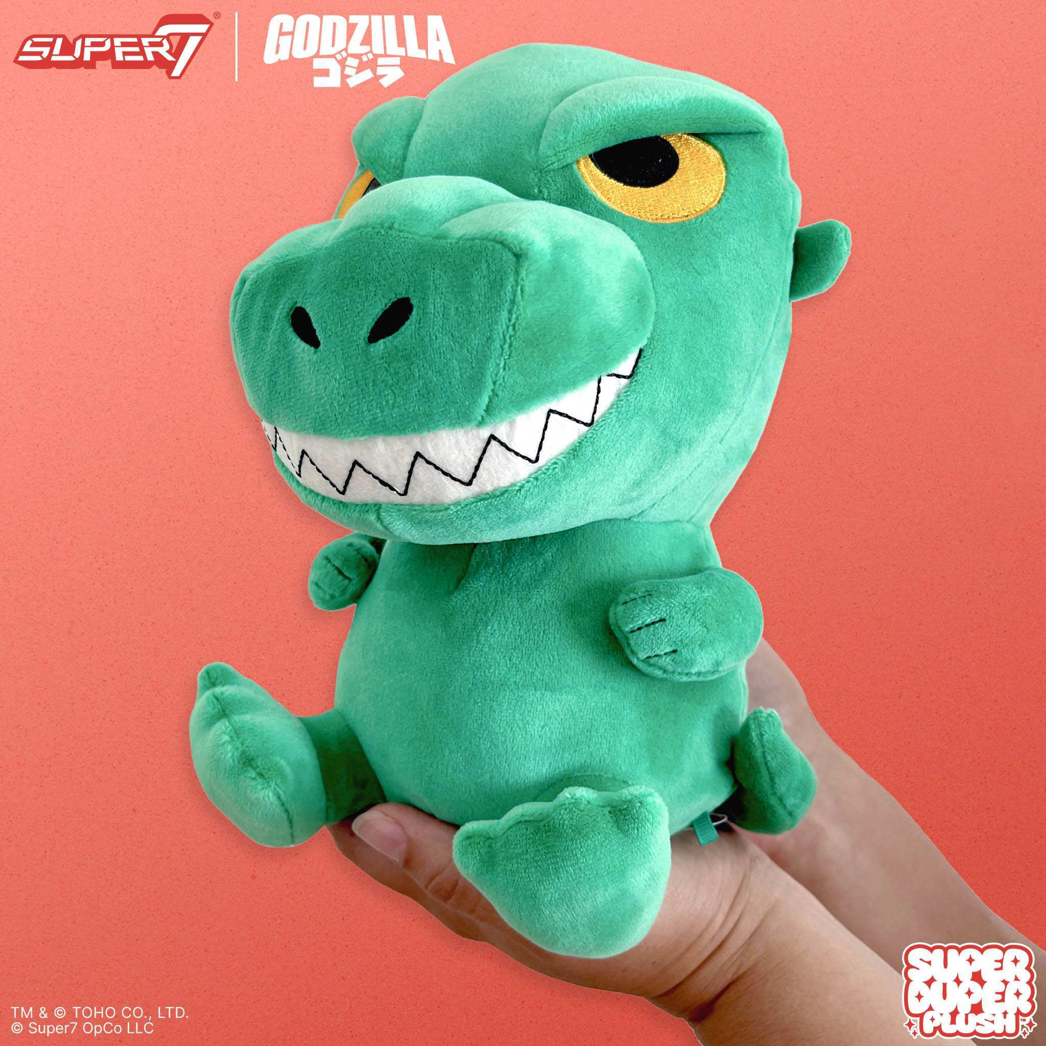 Toho Super Duper Plush Wave 03 - Godzilla '89 (Forest Green)