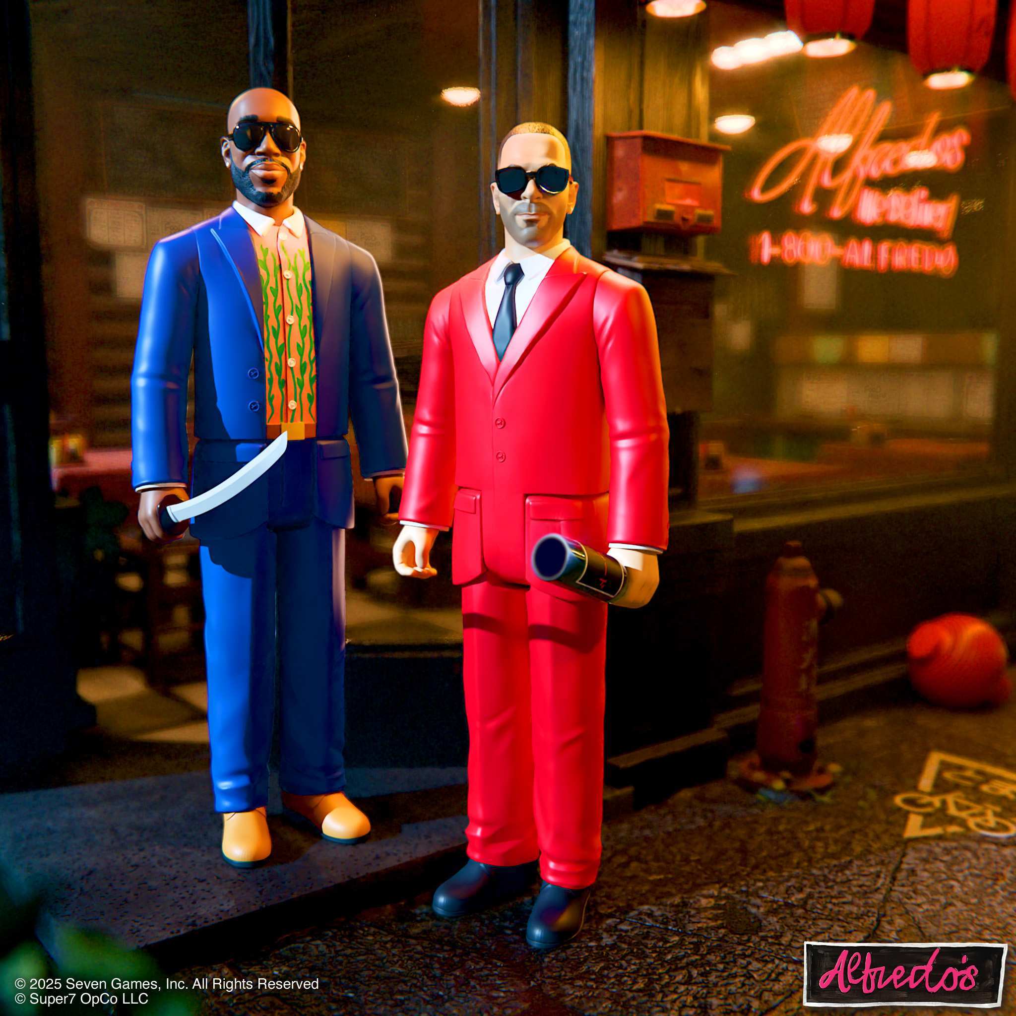 ALFREDO ReAction Figures Wave 01 - Freddie Gibbs and The Alchemist 2-Pack
