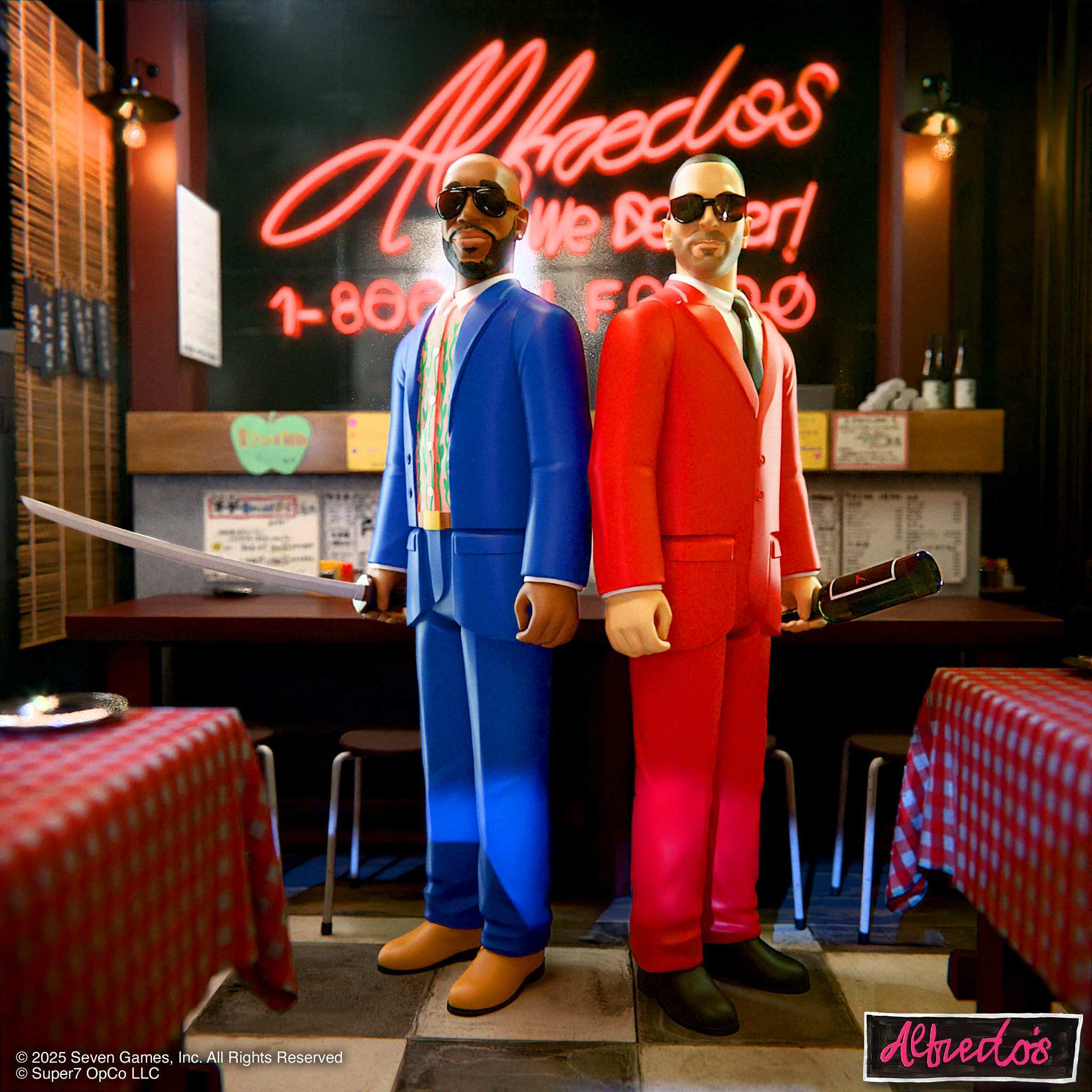 ALFREDO ReAction Figures Wave 01 - Freddie Gibbs and The Alchemist 2-Pack