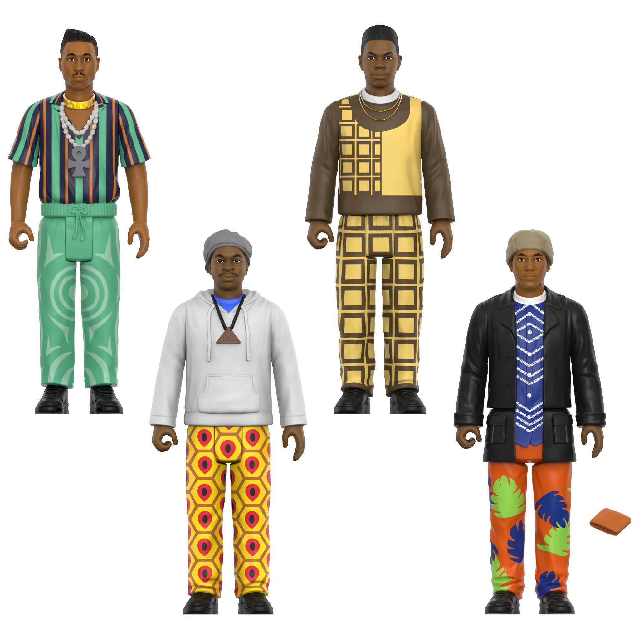 A TRIBE CALLED QUEST ReAction Figures Wave 01 - People's Instinctive Travels and the Paths of Rhythm (4-Pack)