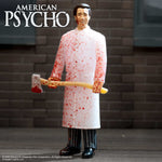 Patrick Bateman (Bloody) ReAction Figure from American Psycho Wave 02, holding a bloody axe