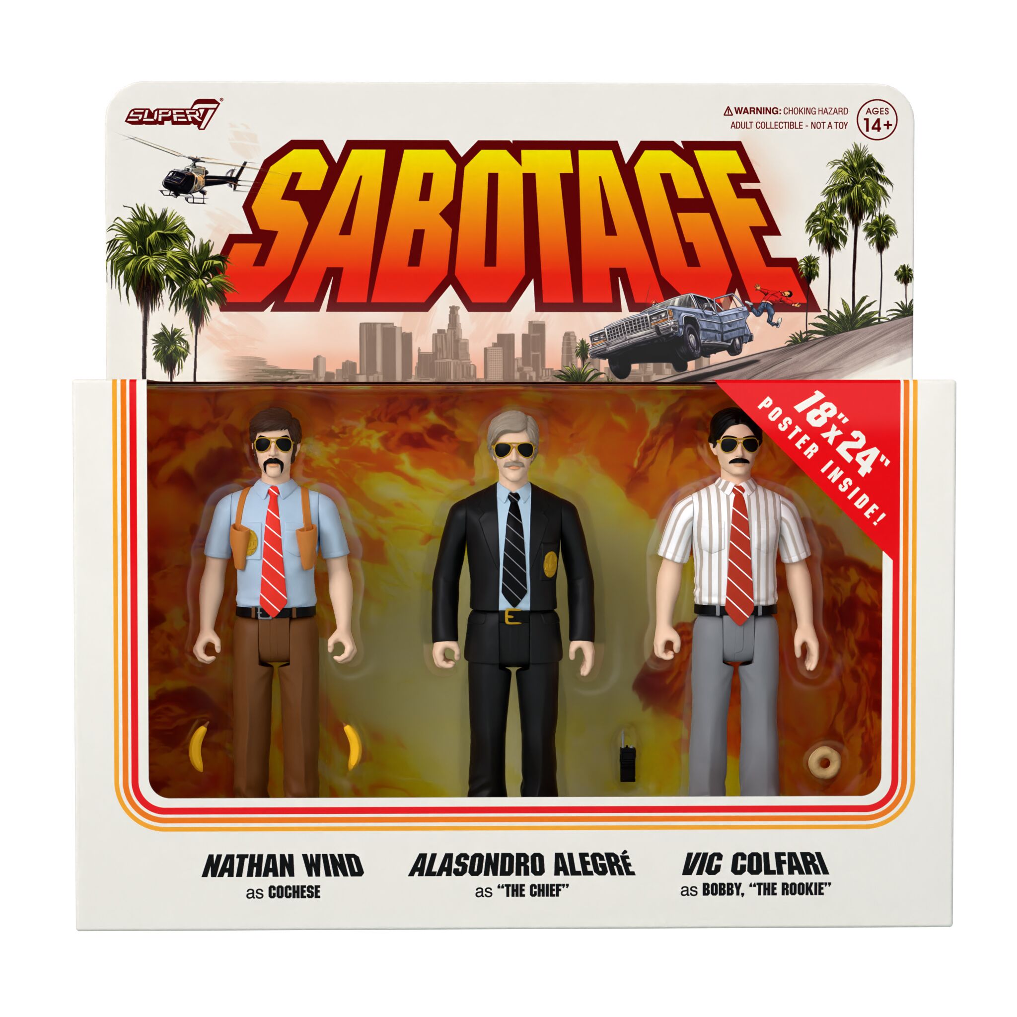 Beastie Boys ReAction Figures Wave 03 - Sabotage 3PK