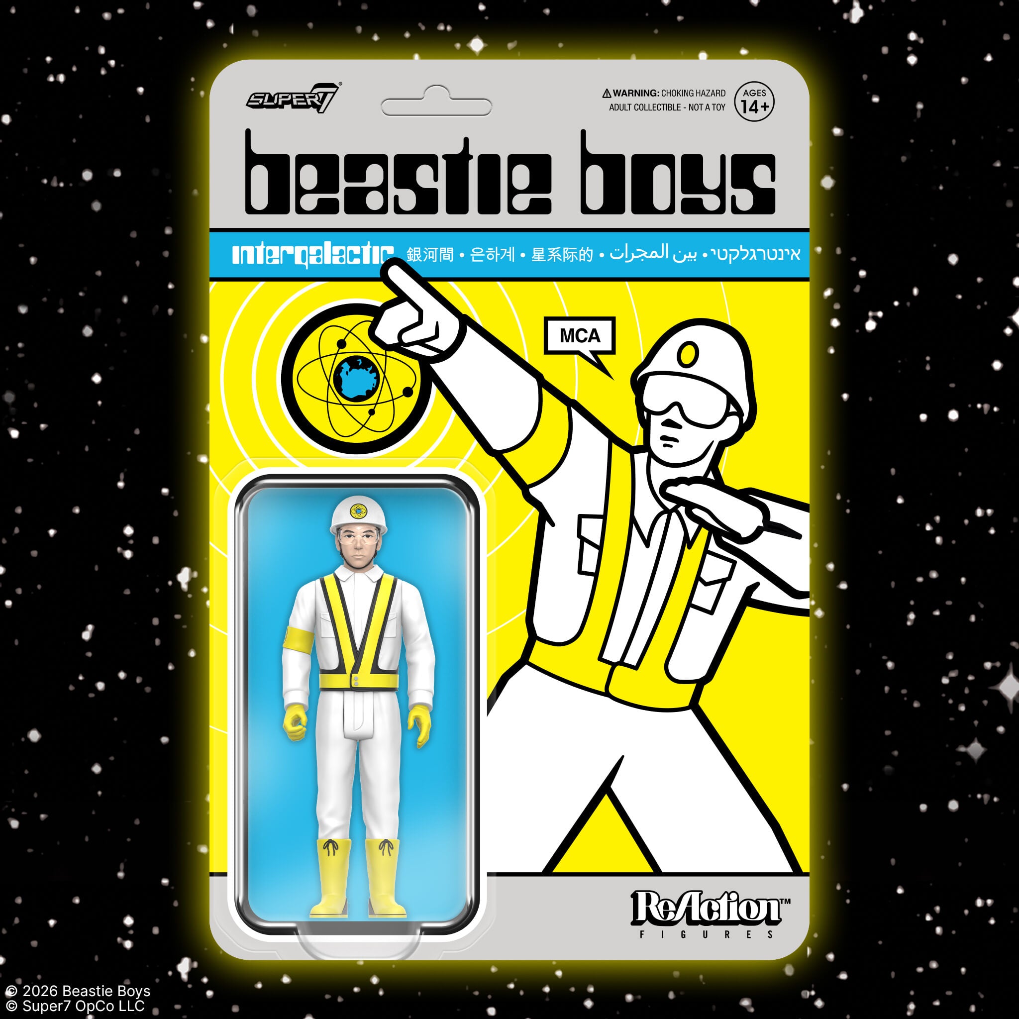 Beastie Boys ReAction Figures Wave 04 - MCA (Intergalactic Crossing Guard)