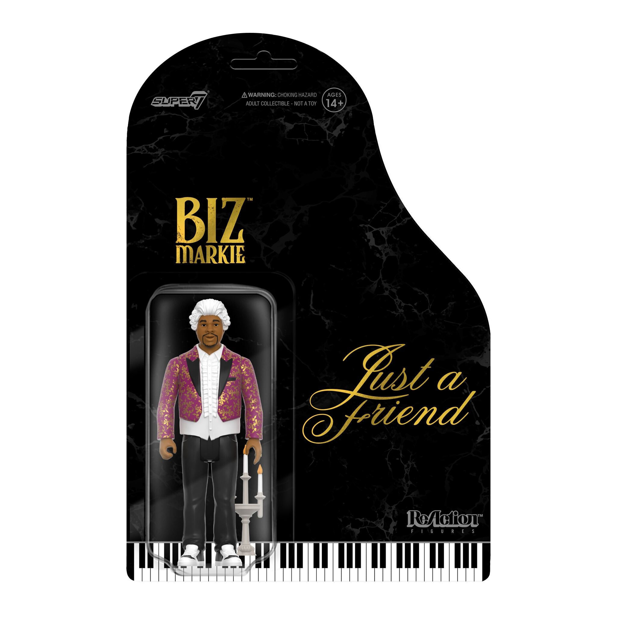 Biz Markie ReAction Figures Wave 02 - Biz Markie (Just A Friend)