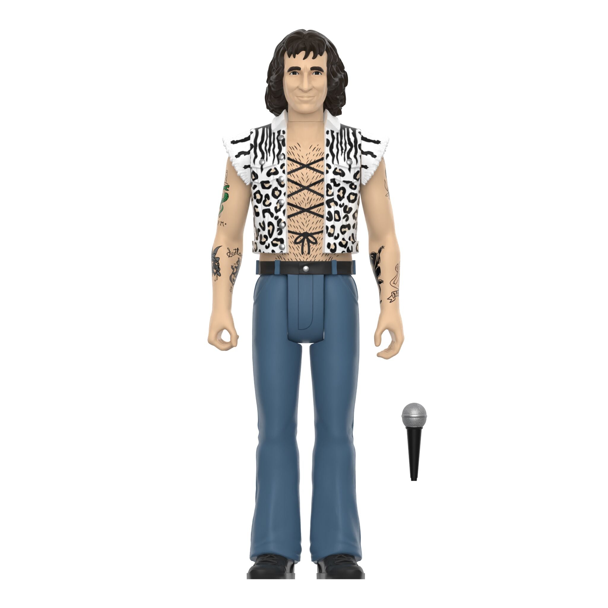 Bon Scott ReAction Figures Wave 02 - Bon Scott (Leopard Print)