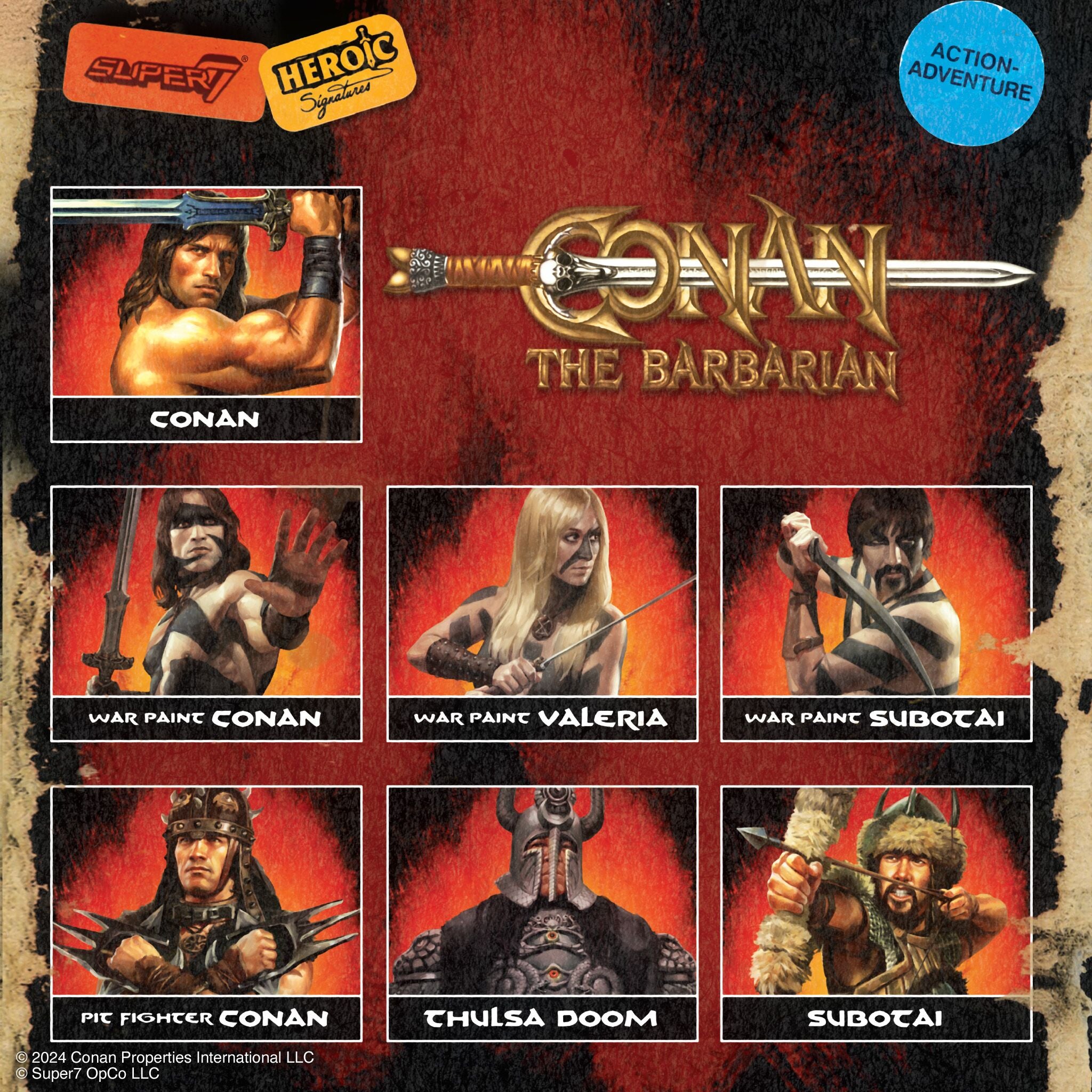 Conan the Barbarian ReAction Figures - Conan (Resurrected)