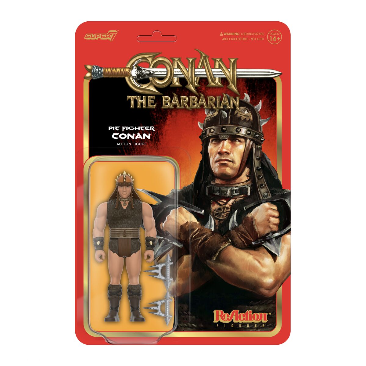 Conan the Barbarian ReAction Figures Wave 01 - Pit Fighter Conan