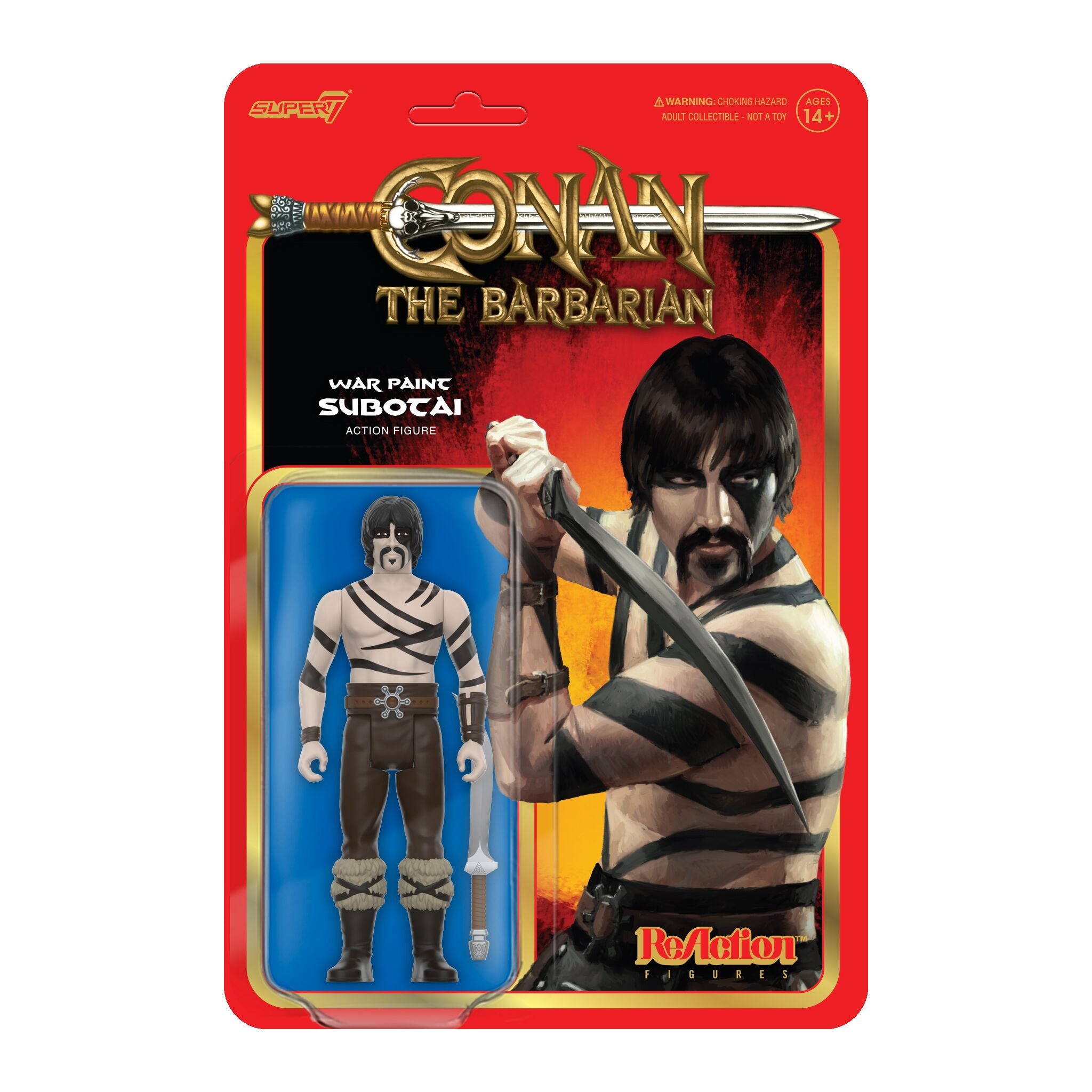 Conan the Barbarian ReAction Figures Wave 02 - Subotai (War Paint)