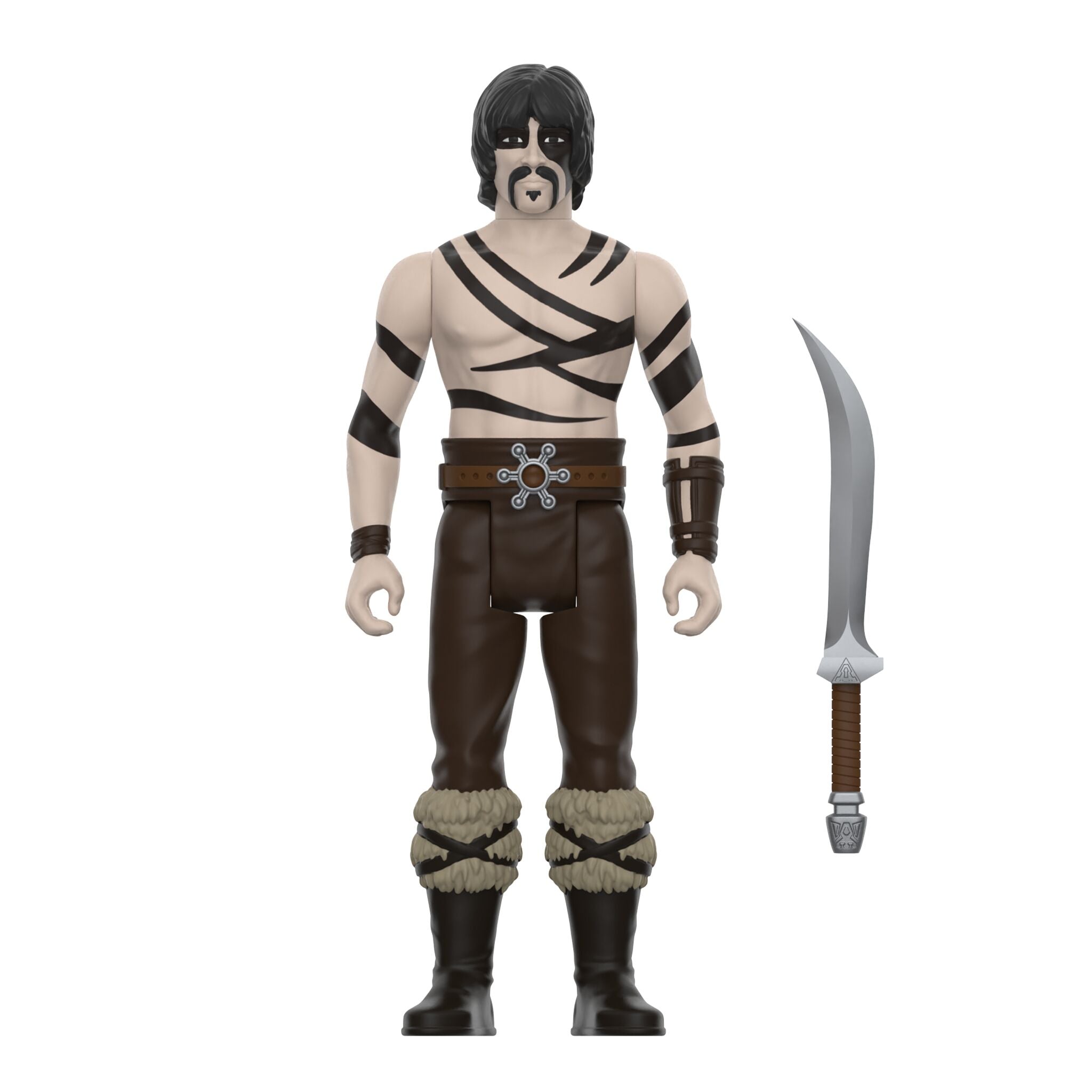 Conan the Barbarian ReAction Figures Wave 2 - Conan (War Paint), Subotai (War Paint), and Valeria (War Paint)