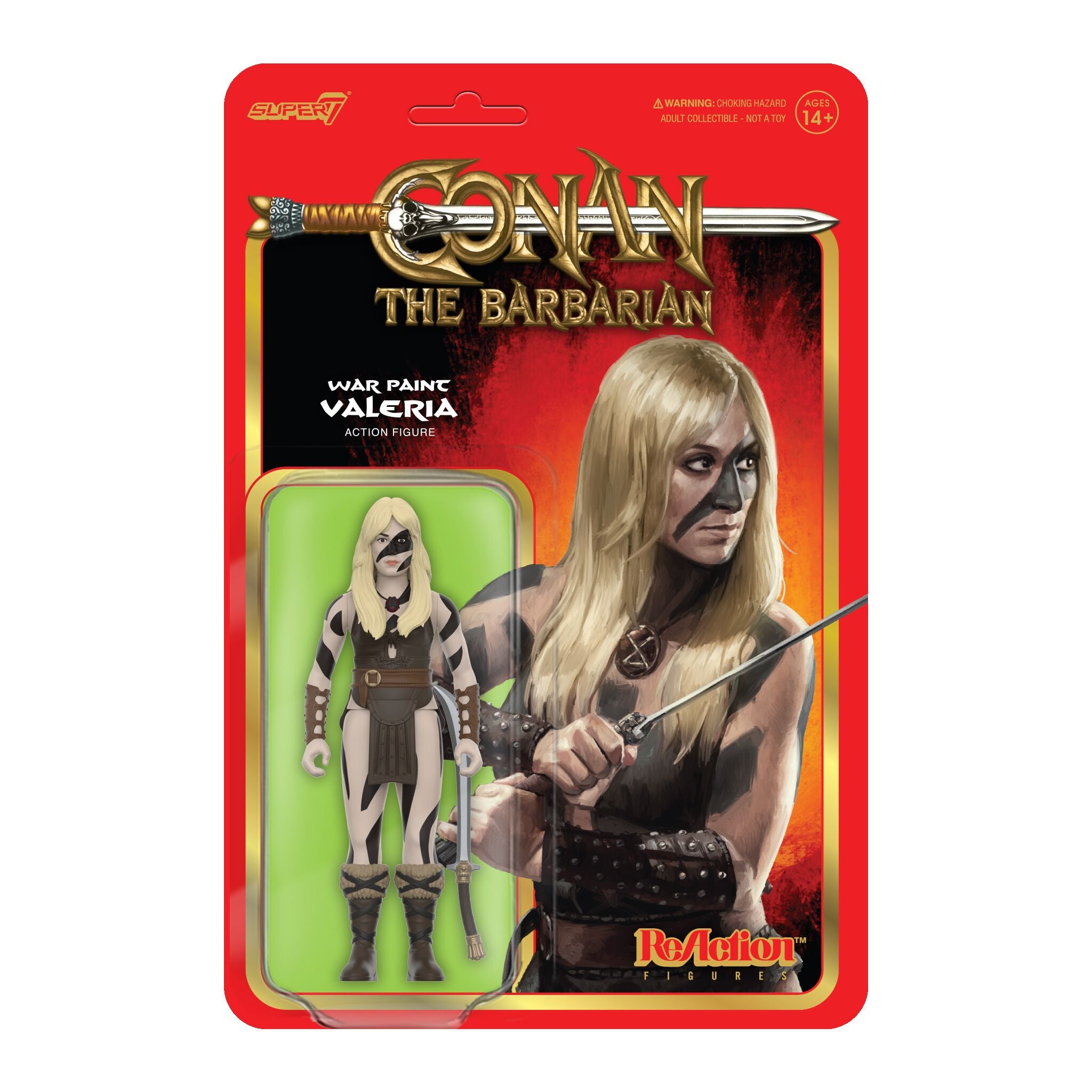 Conan the Barbarian ReAction Figures Wave 02 - Valeria (War Paint)
