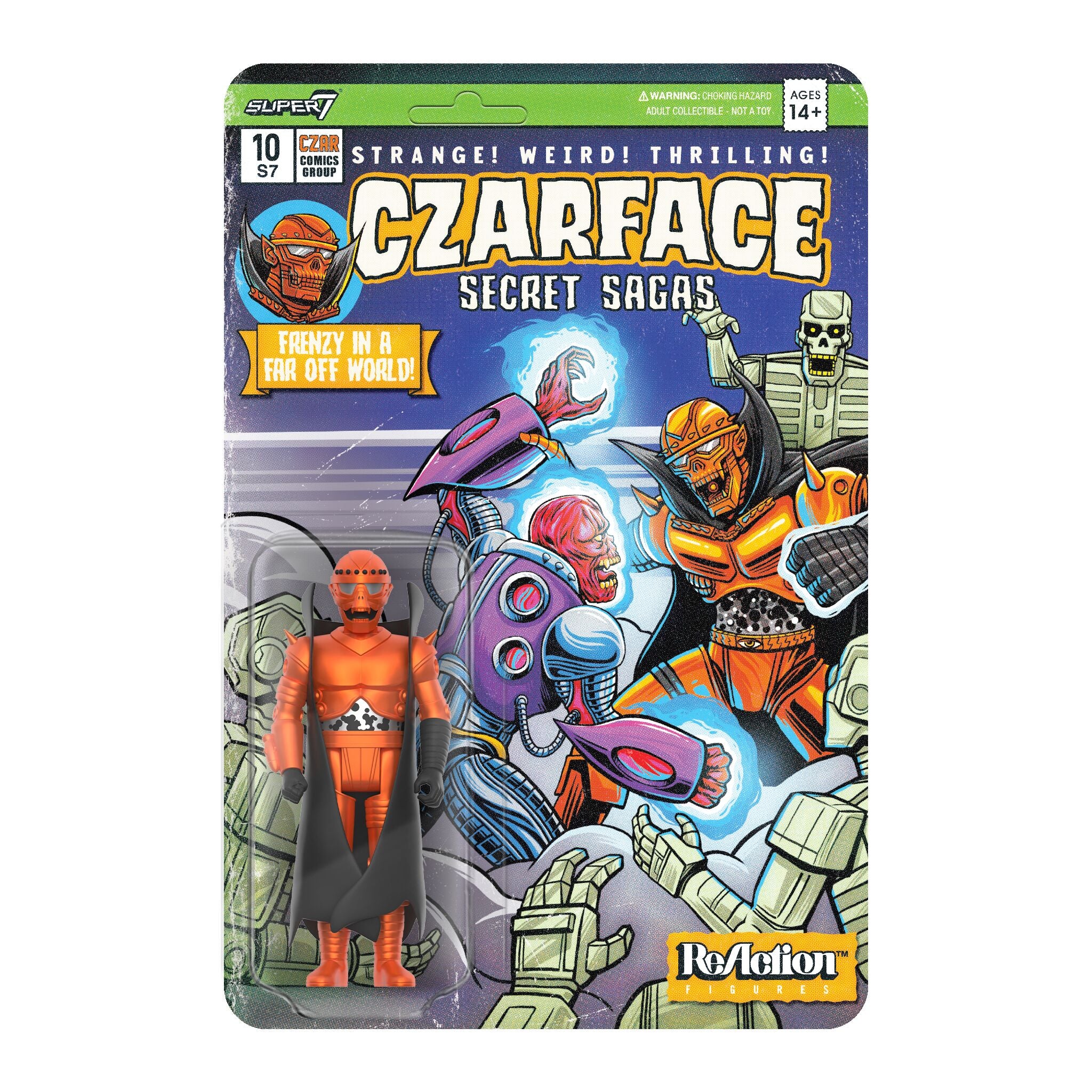 Czarface ReAction Figures Wave 11 - Czarface (Orange & Black)