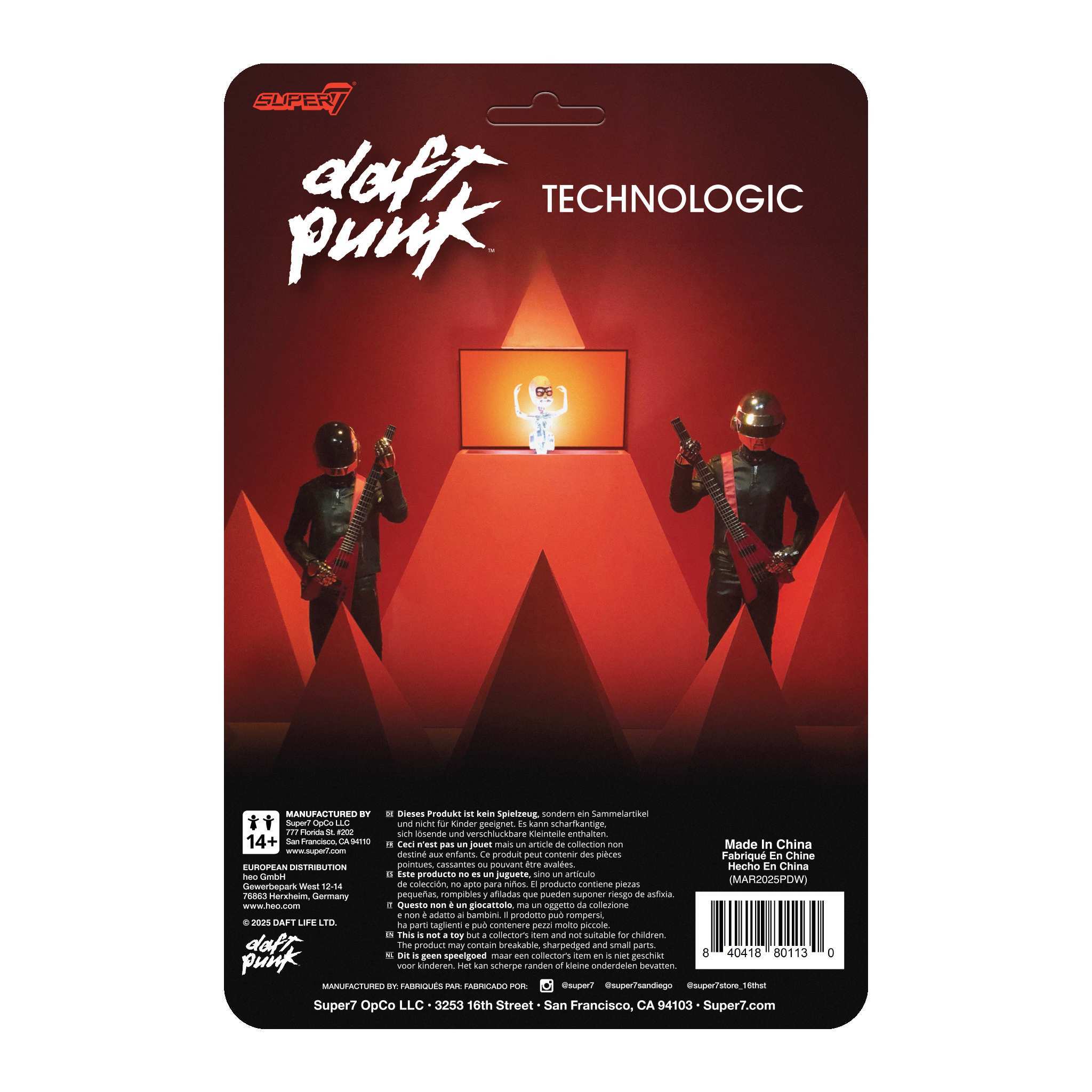 DAFT PUNK ReAction Figures Wave 01 - Human After All