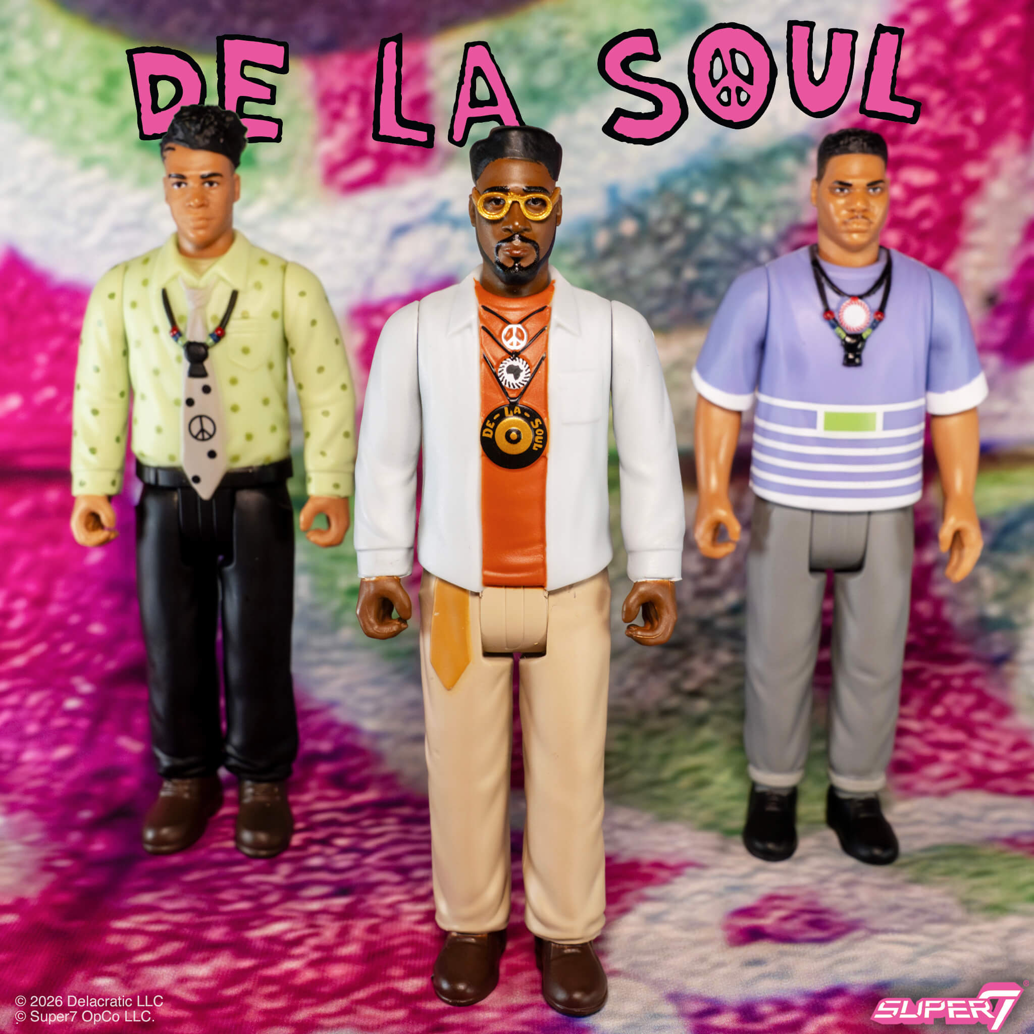 De La Soul ReAction Wave 1 - Me, Myself & I 3 pack