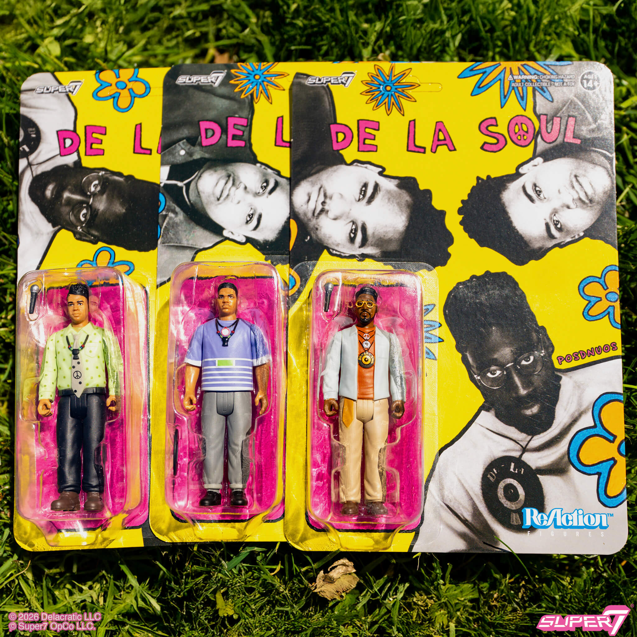 De La Soul ReAction Figures Wave 01 - Kelvin "Posdnuos" Mercer (Me, Myself & I)