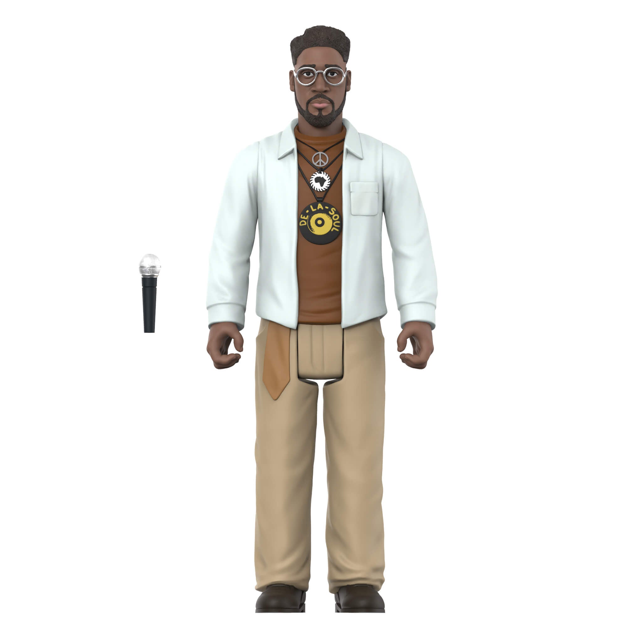 De La Soul ReAction Figures Wave 01 - Kelvin "Posdnuos" Mercer (Me, Myself & I)