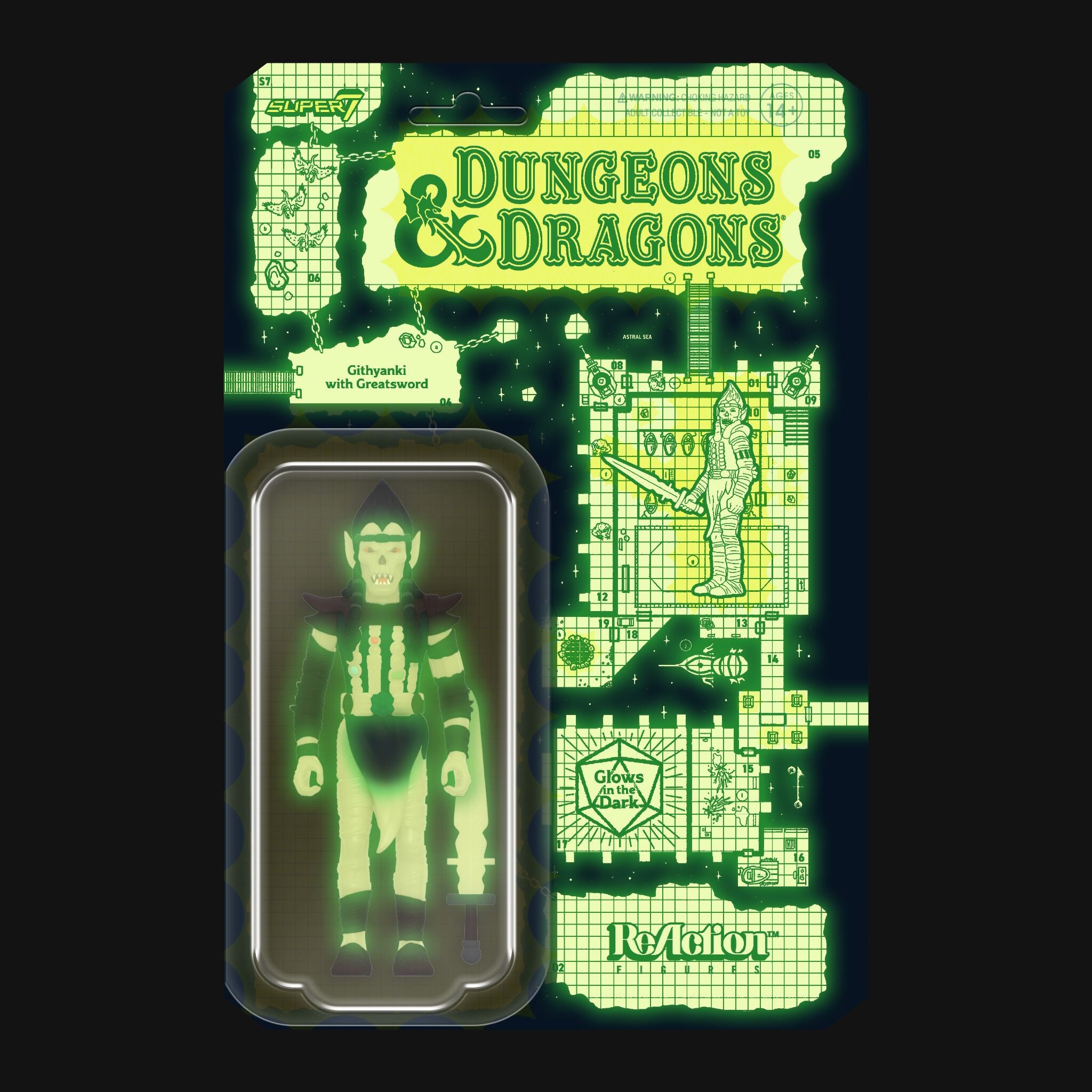 Dungeons and Dragons ReAction Figures Wave 04 - Githyanki (Glow)