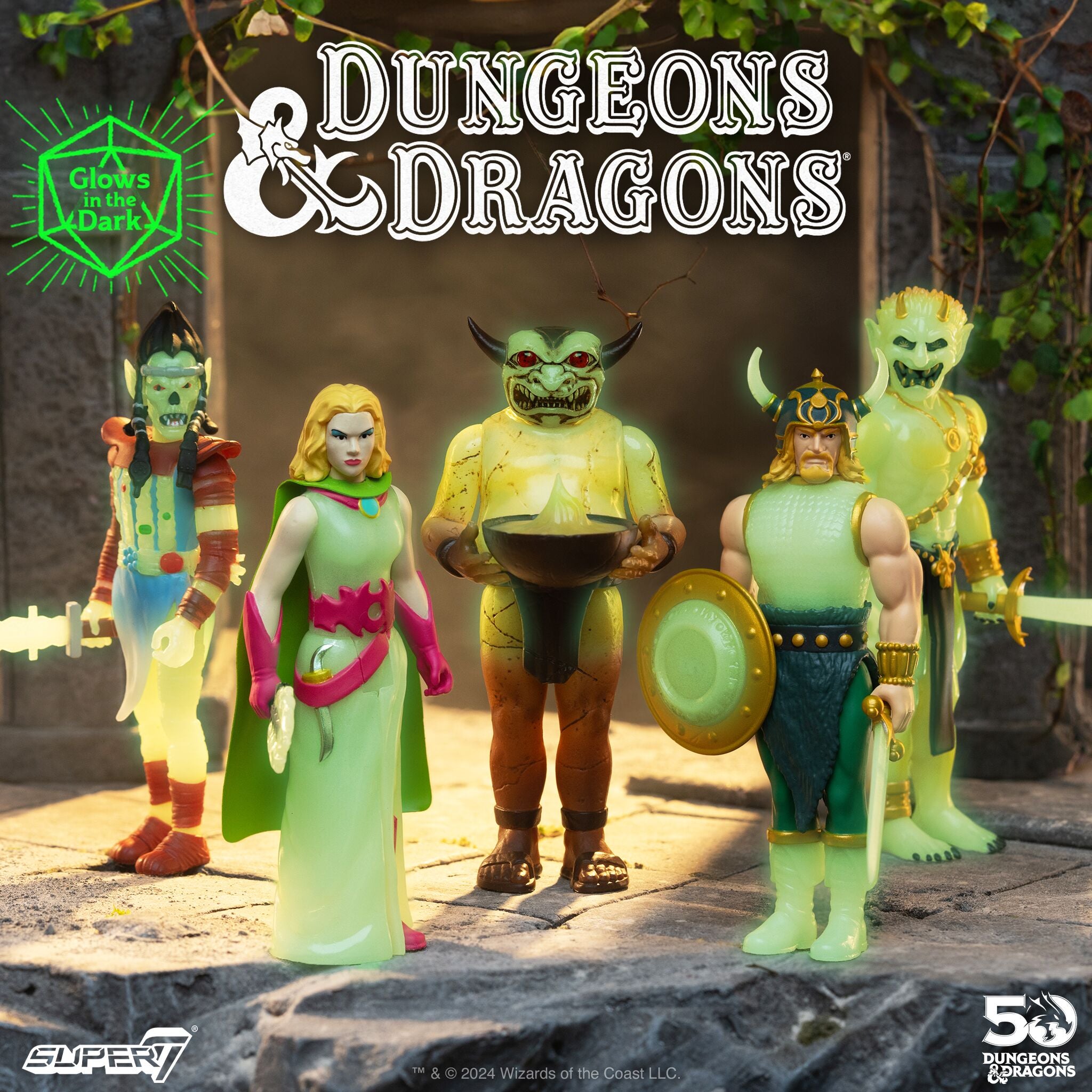 Dungeons and Dragons ReAction Figures Wave 04 - Efreeti (Glow)