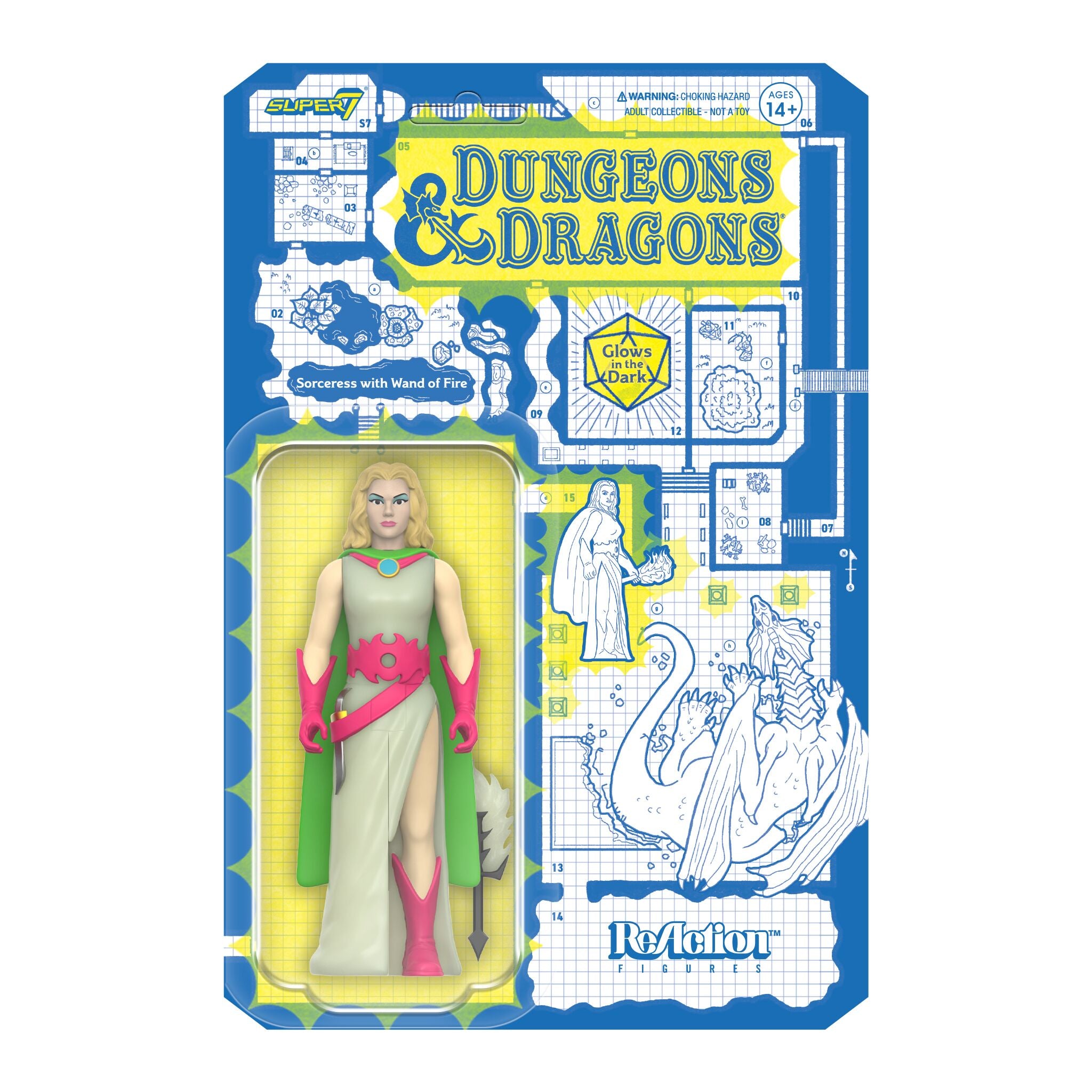 Dungeons and Dragons ReAction Figures Wave 04 - Sorceress (Glow)