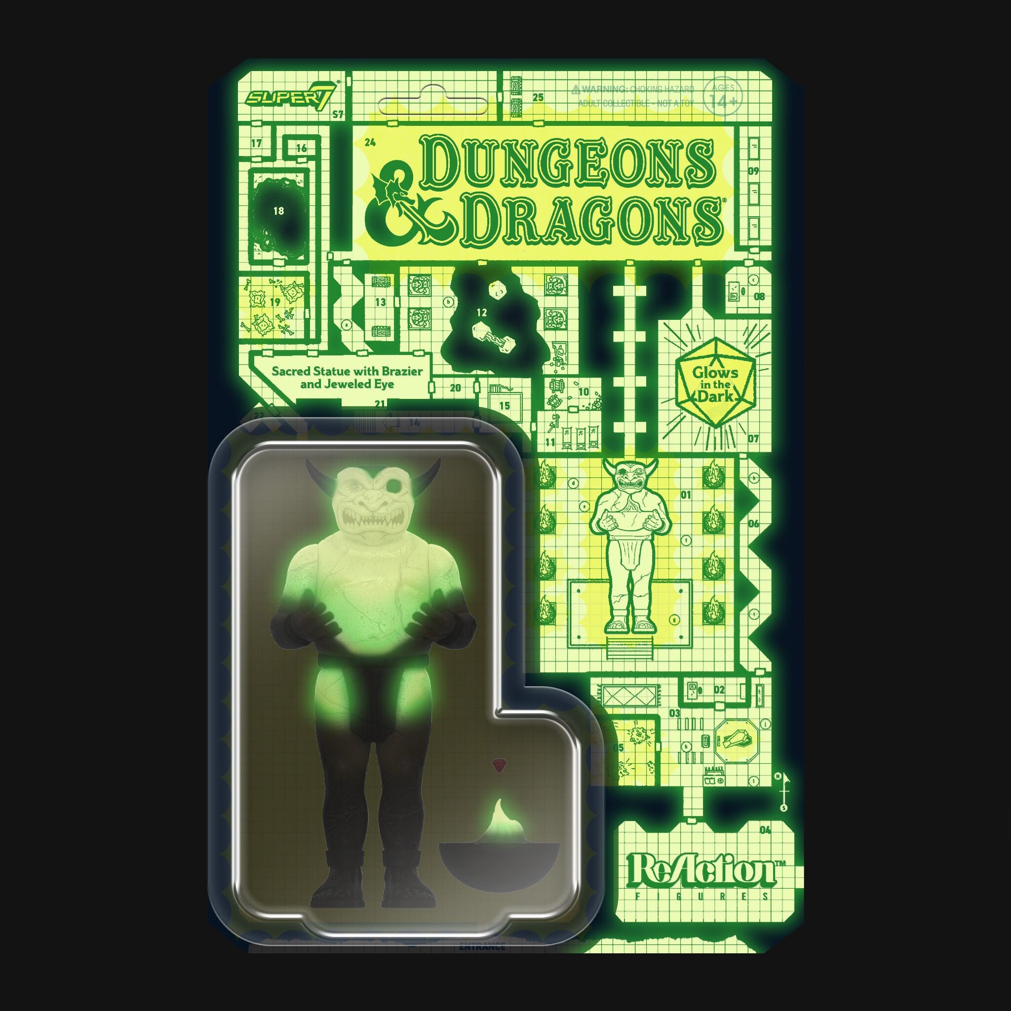 Dungeons and Dragons ReAction Figures Wave 04 - Sacred Statue (Glow)