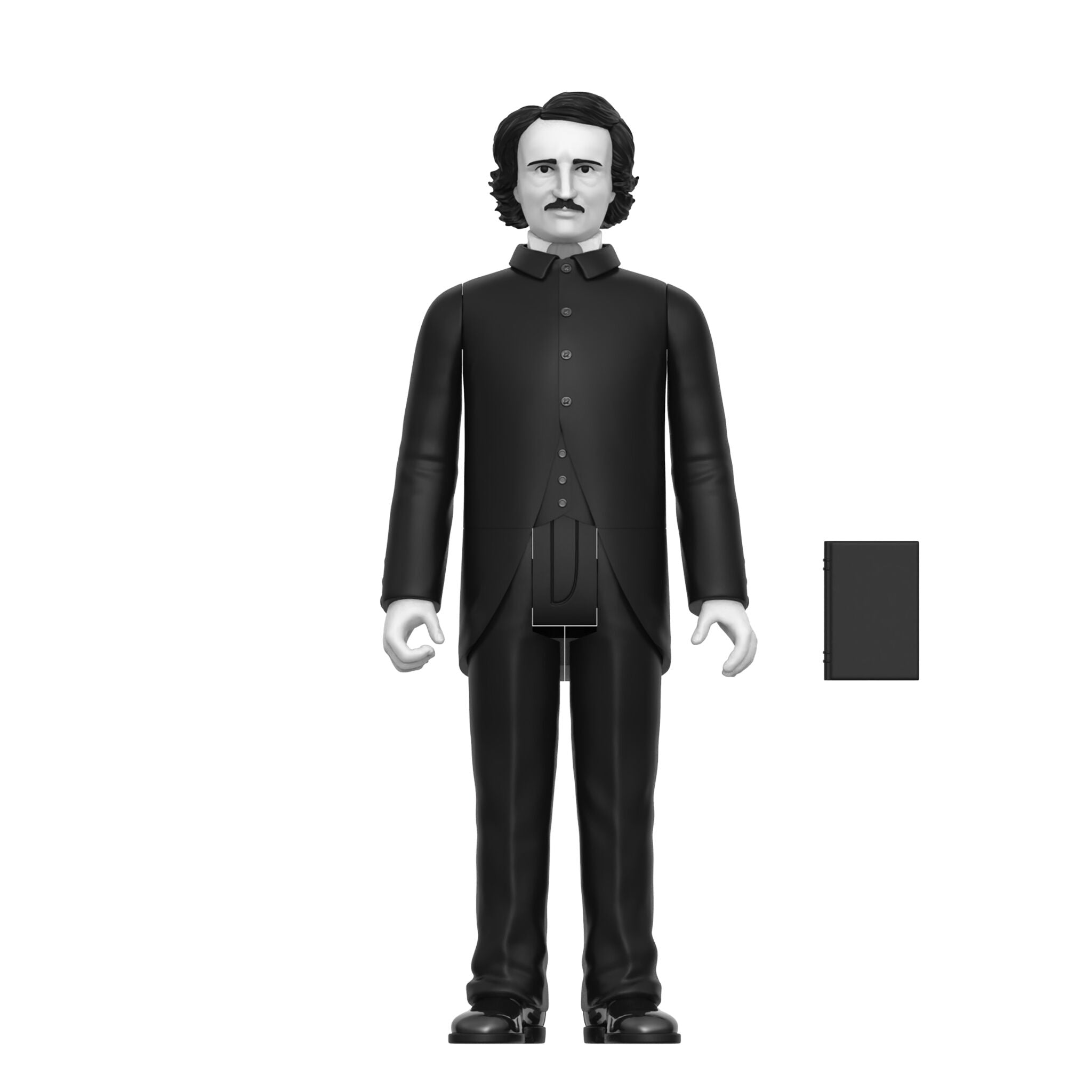 Edgar Allan Poe ReAction Figures Wave 01 - Edgar Allan Poe (Greyscale)