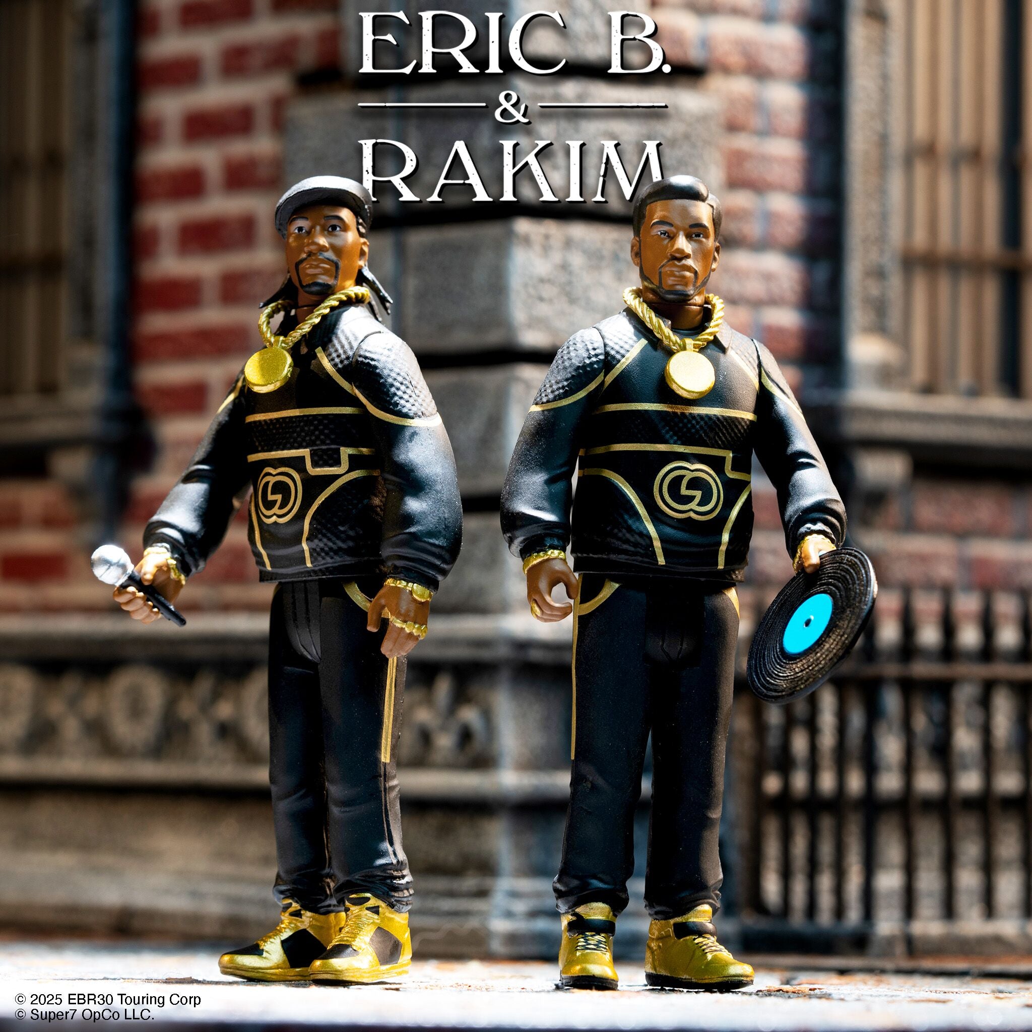 Eric B. & Rakim ReAction Figures Wave 02 - Eric B. & Rakim (Follow the Leader)