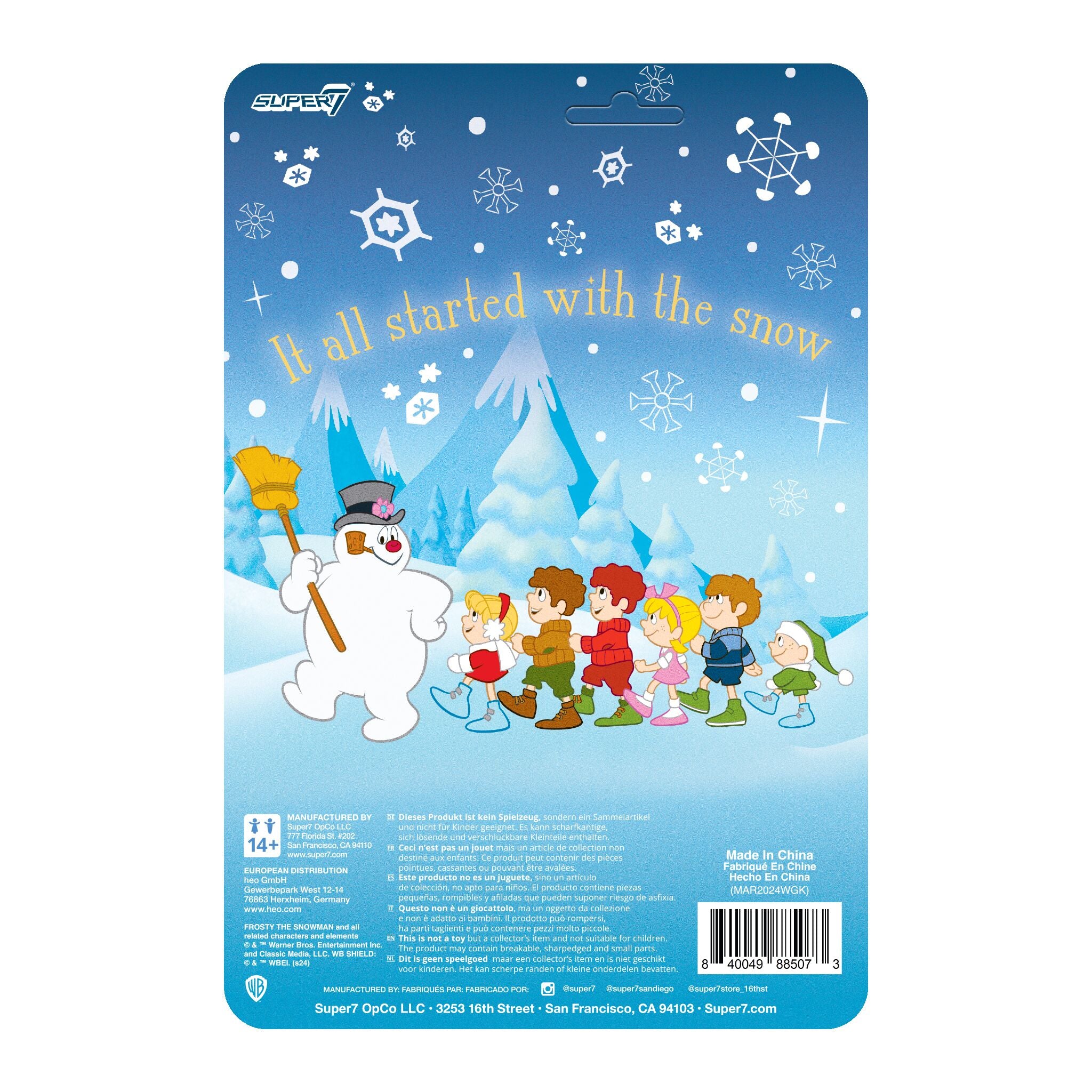Frosty The Snowman ReAction Figures - Frosty