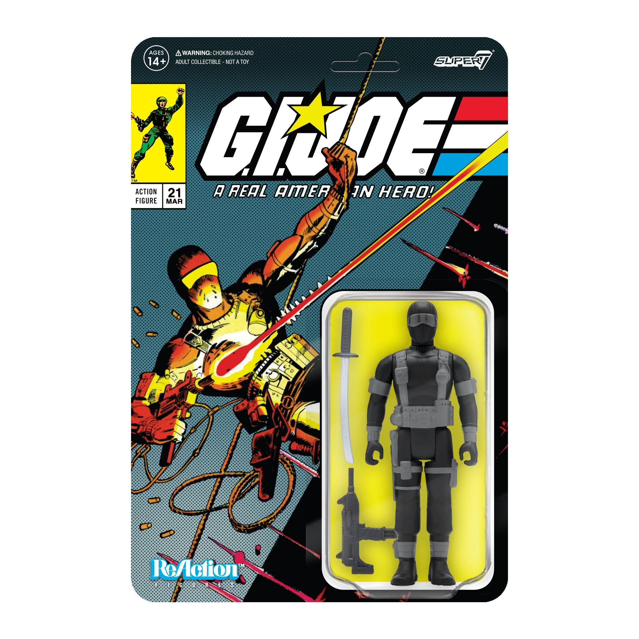 G.I. Joe ReAction Wave 2 - Snake Eyes (Comic v.1)
